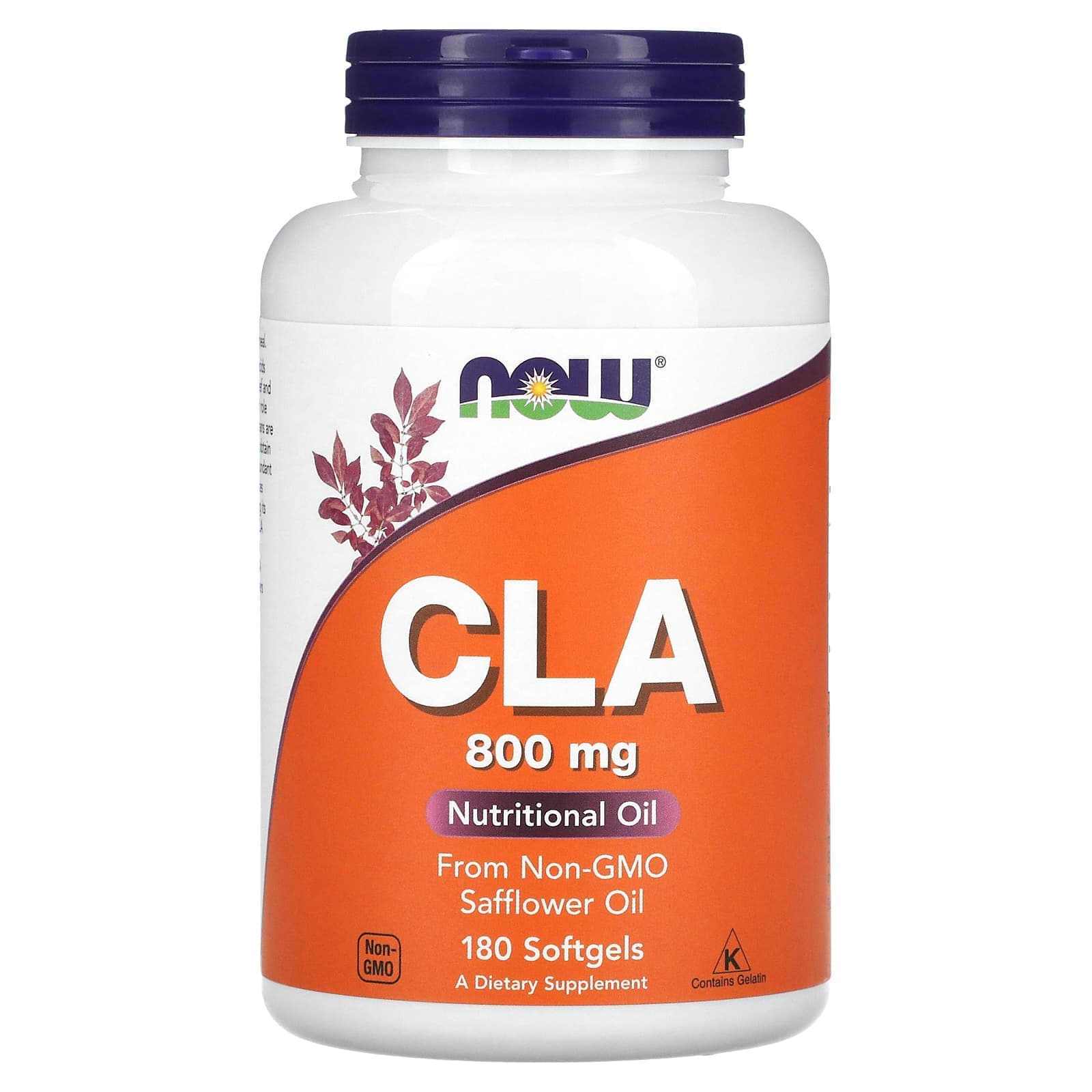 NOW Foods CLA – 180 capsules molles de NOW Foods