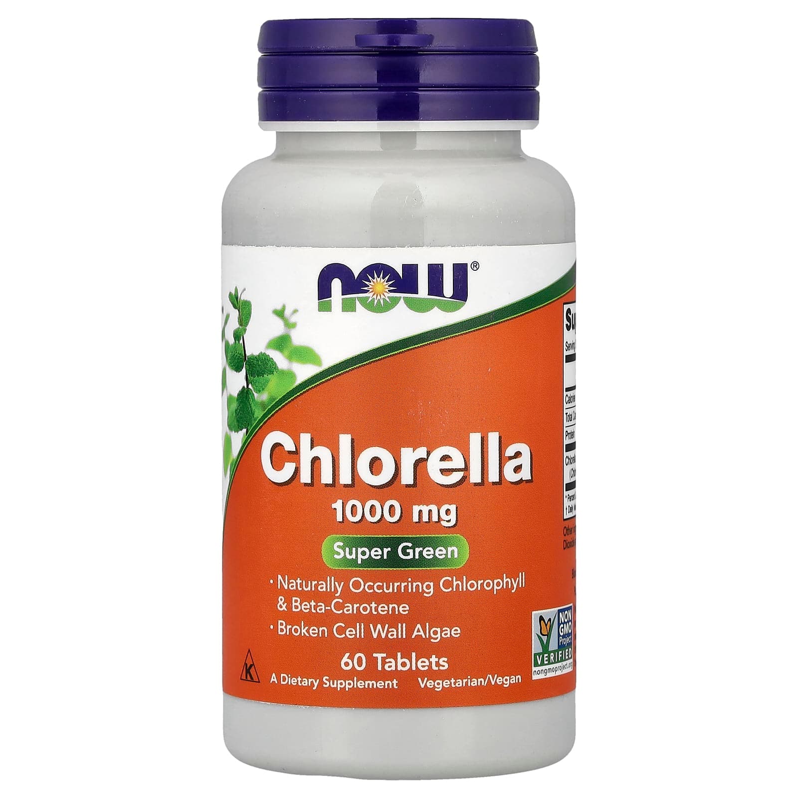 NOW Foods Chlorella – 60 comprimés de NOW Foods