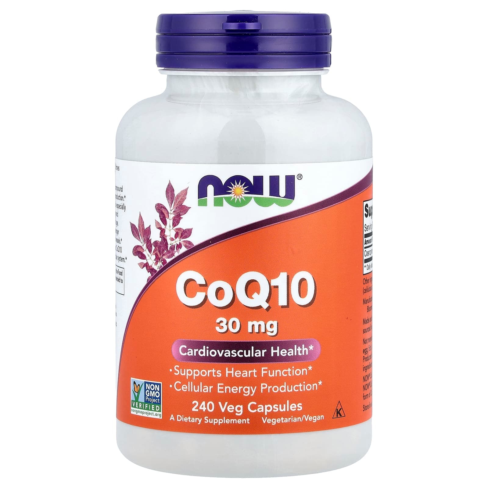 NOW Foods CoQ10 – 240 gélules végétales de NOW Foods