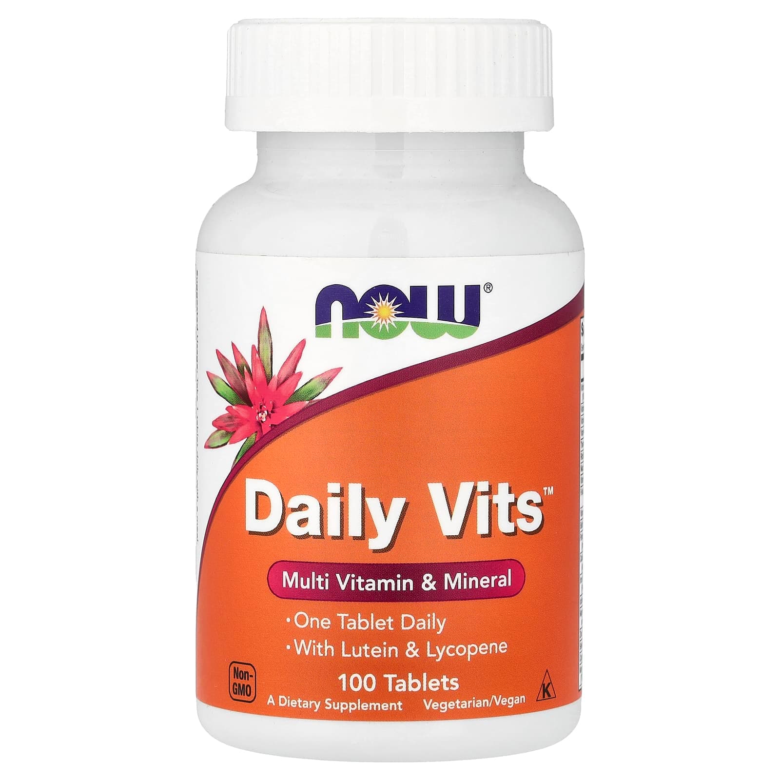 NOW Foods Daily Vits, Multi Vitamin & Mineral – 100 comprimés de NOW Foods
