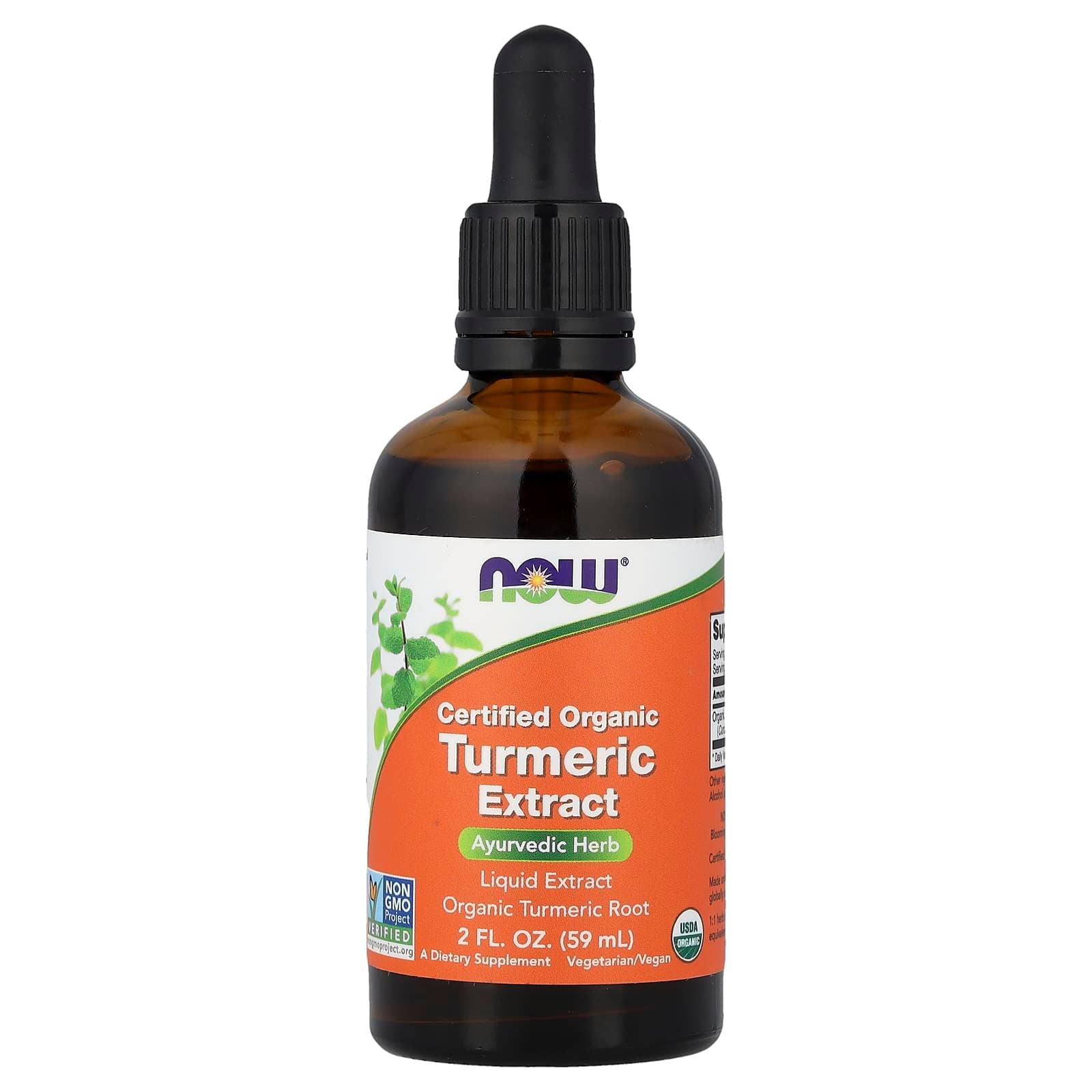 NOW Foods Certified Organic Turmeric Extract – 59 ml de NOW Foods