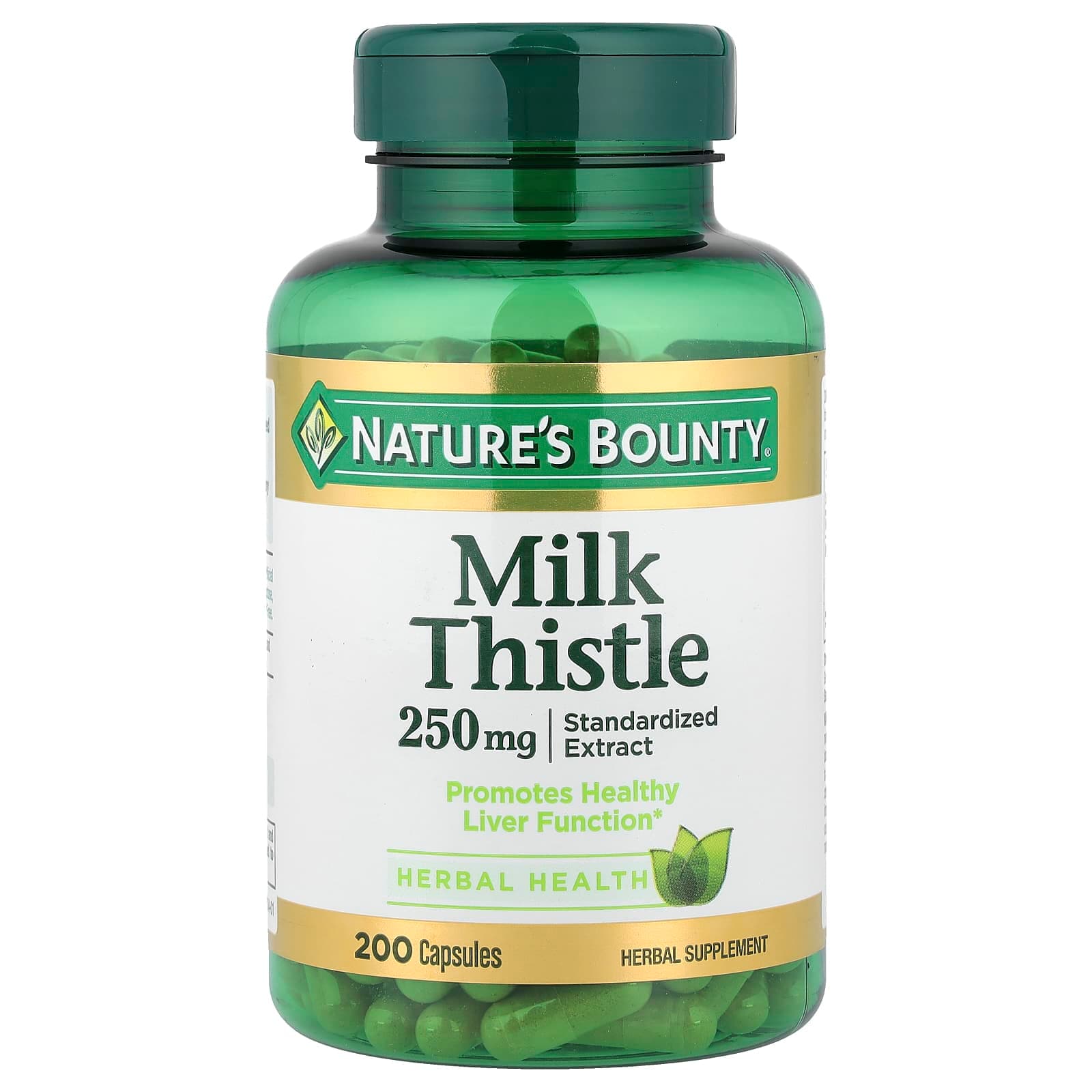 Nature's Bounty Milk Thistle – 200 gélules de Nature's Bounty