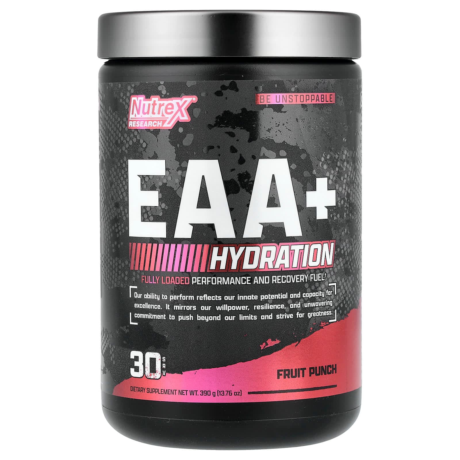 Nutrex Research EAA+ Hydration – Fruit Punch – 390 g de NUTREX RESEARCH