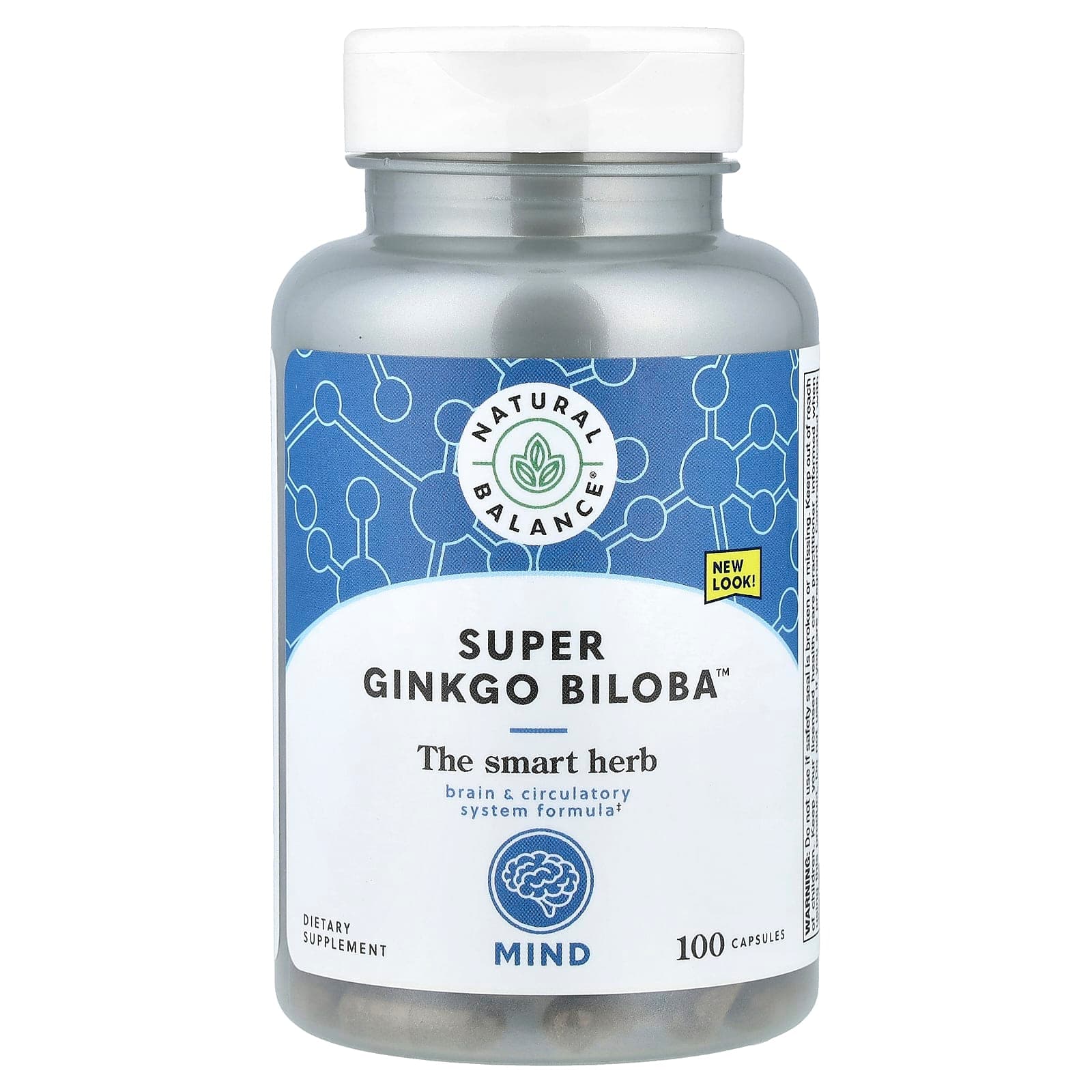 Natural Balance Super Ginkgo Biloba – 100 gélules de Natural Balance