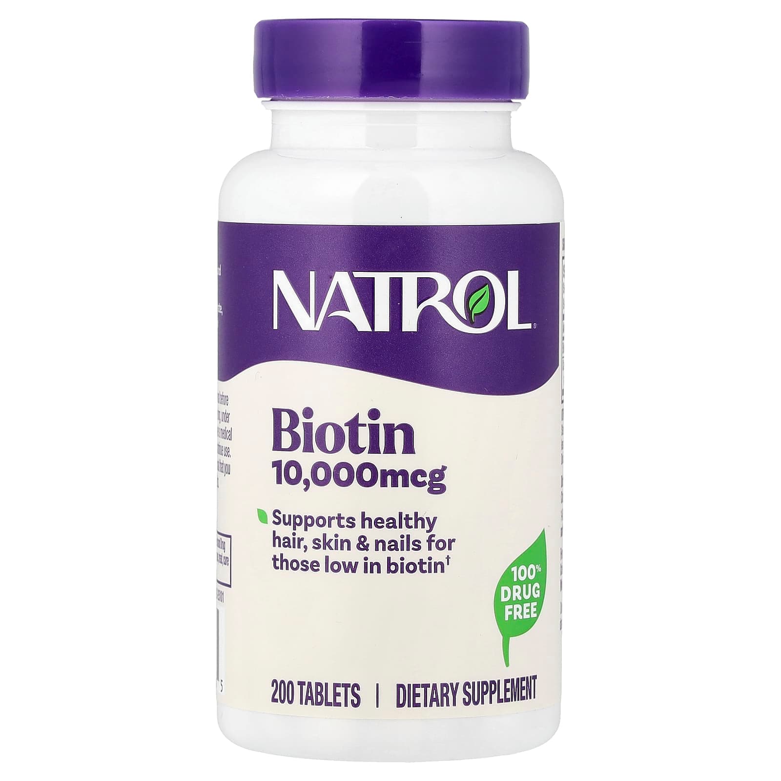 Natrol Biotin – 200 comprimés de Natrol