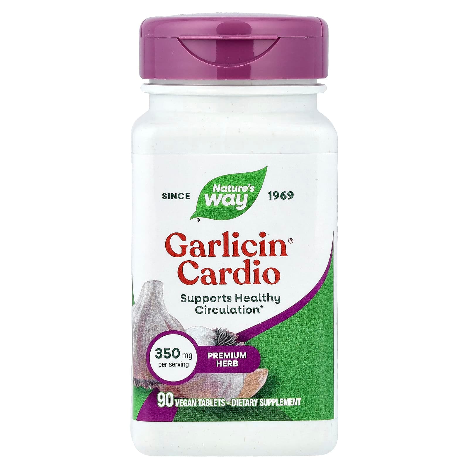 Nature's Way Garlicin Cardio – 350 mg de Nature's Way
