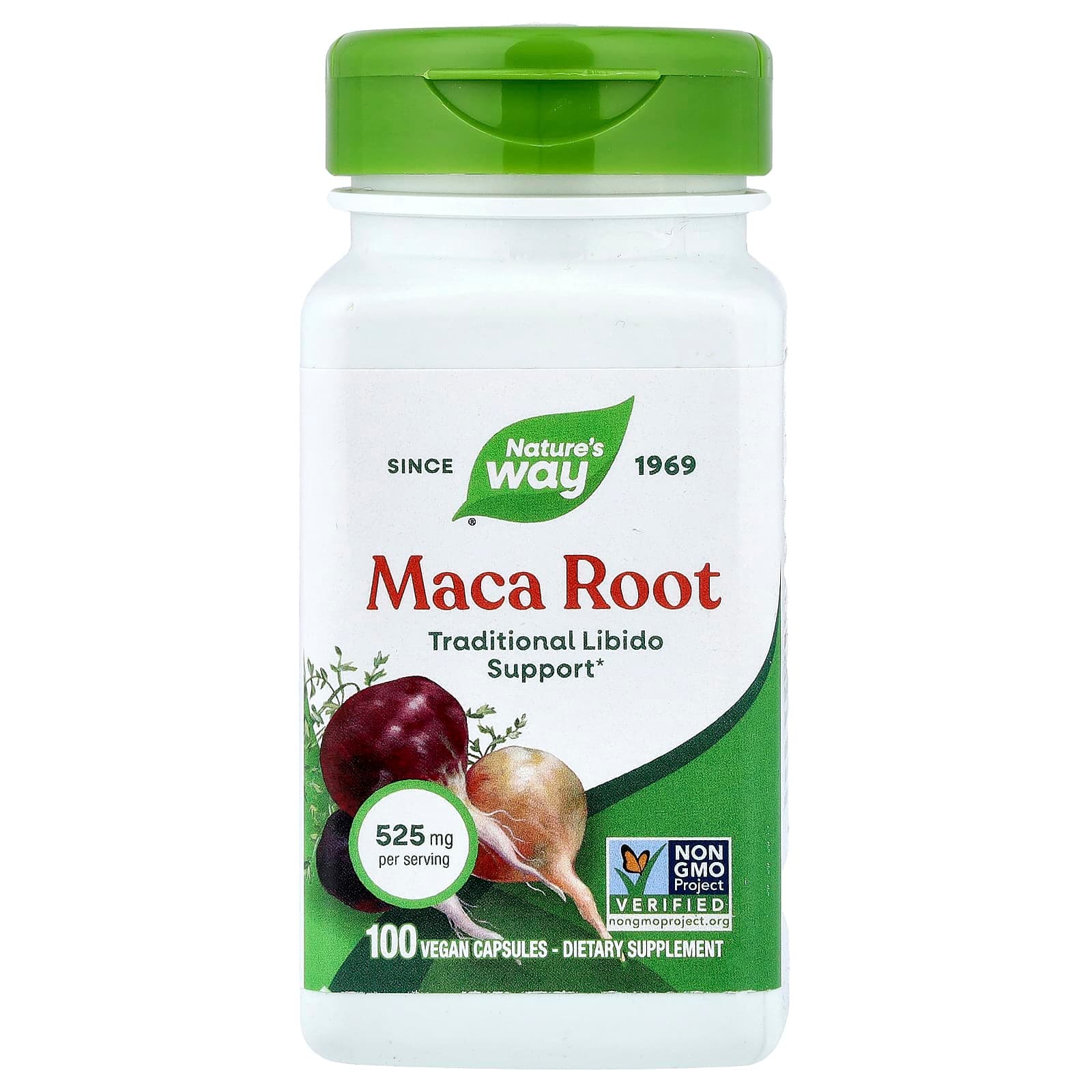 Nature's Way Maca Root – 100 gélules véganes de Nature's Way