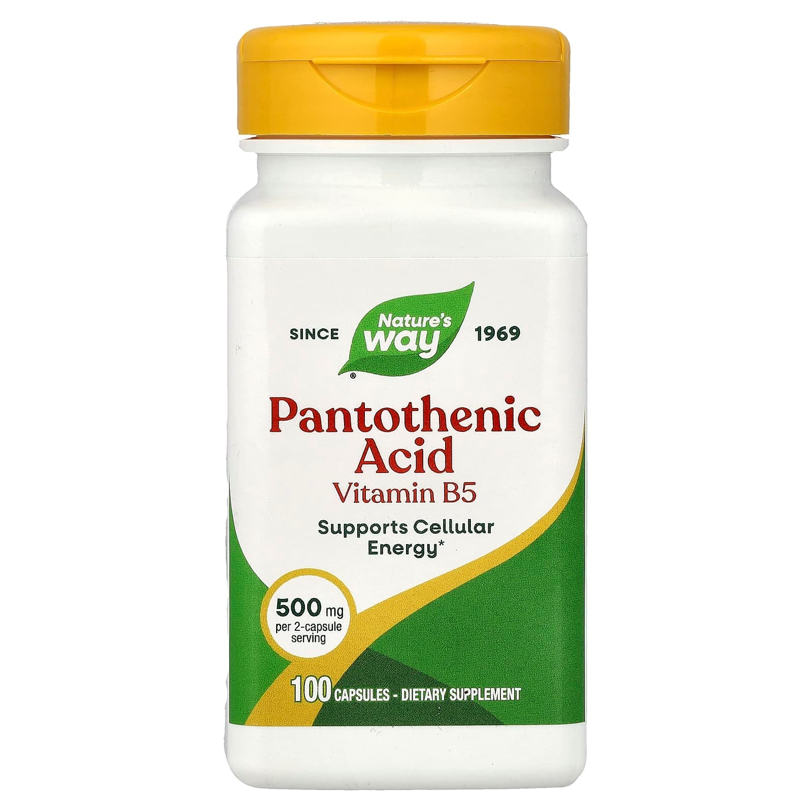 Nature's Way Pantothenic Acid – 100 gélules de Nature's Way