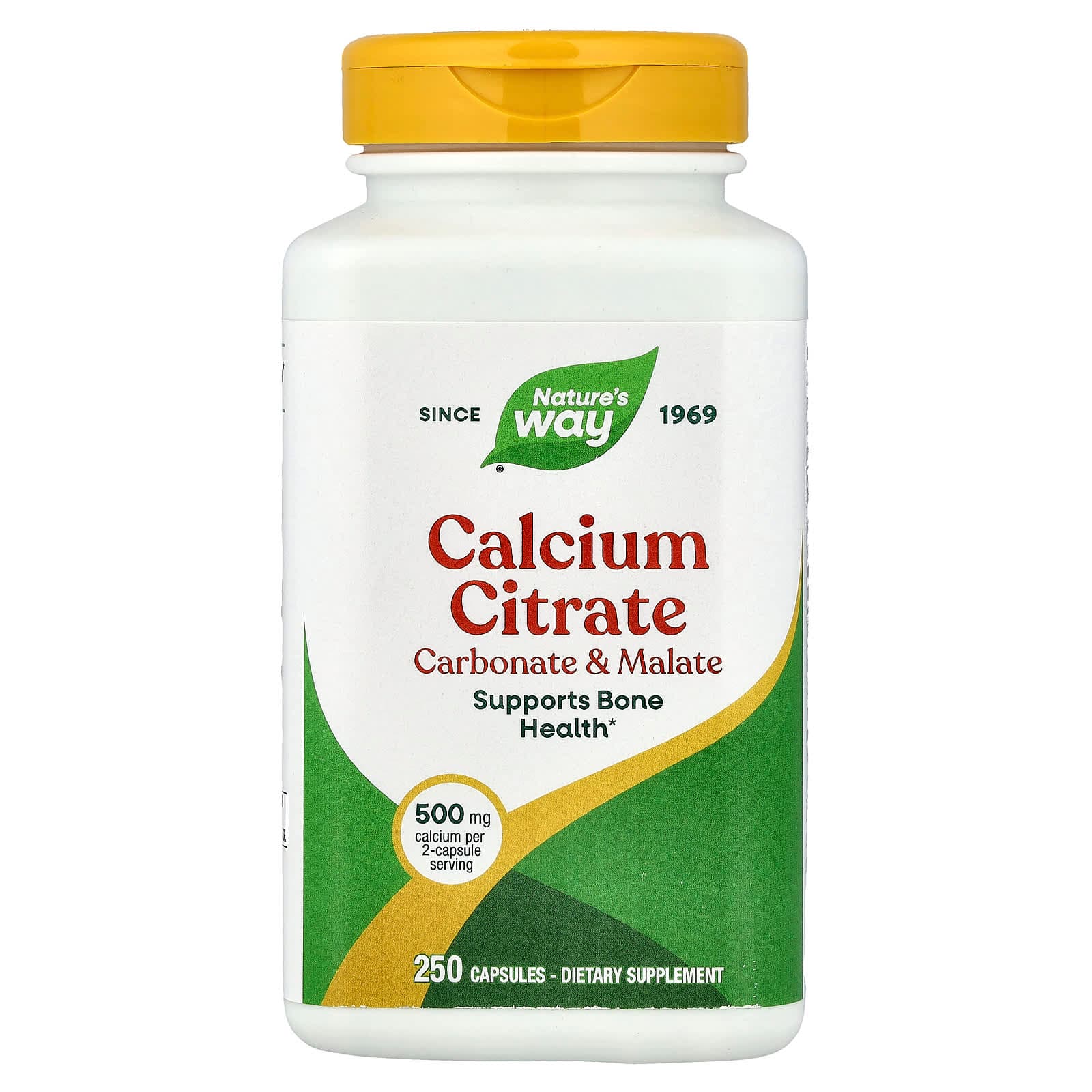 Nature's Way Calcium Citrate – 250 gélules de Nature's Way