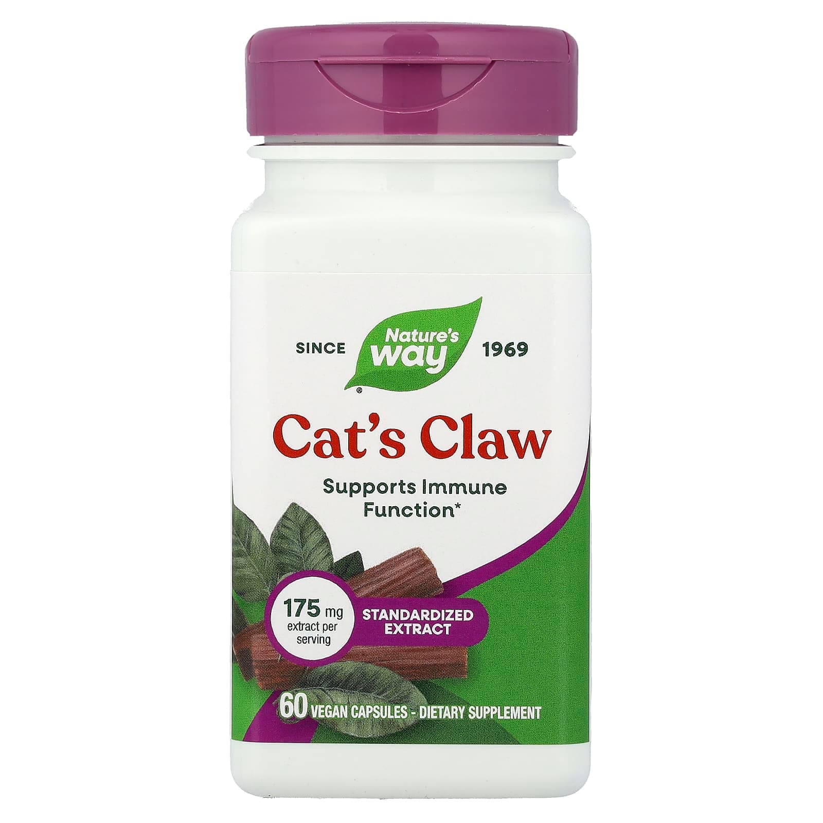 Nature's Way Cat's Claw – 60 gélules véganes de Nature's Way