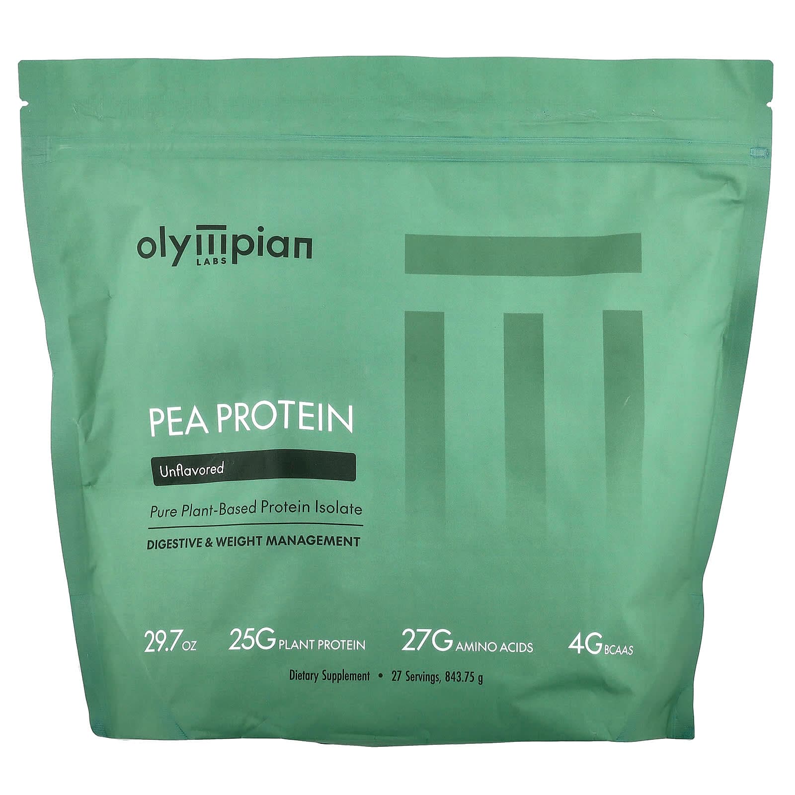 Olympian Labs Pea Protein – Sans arôme – 843,75 g de Olympian Labs