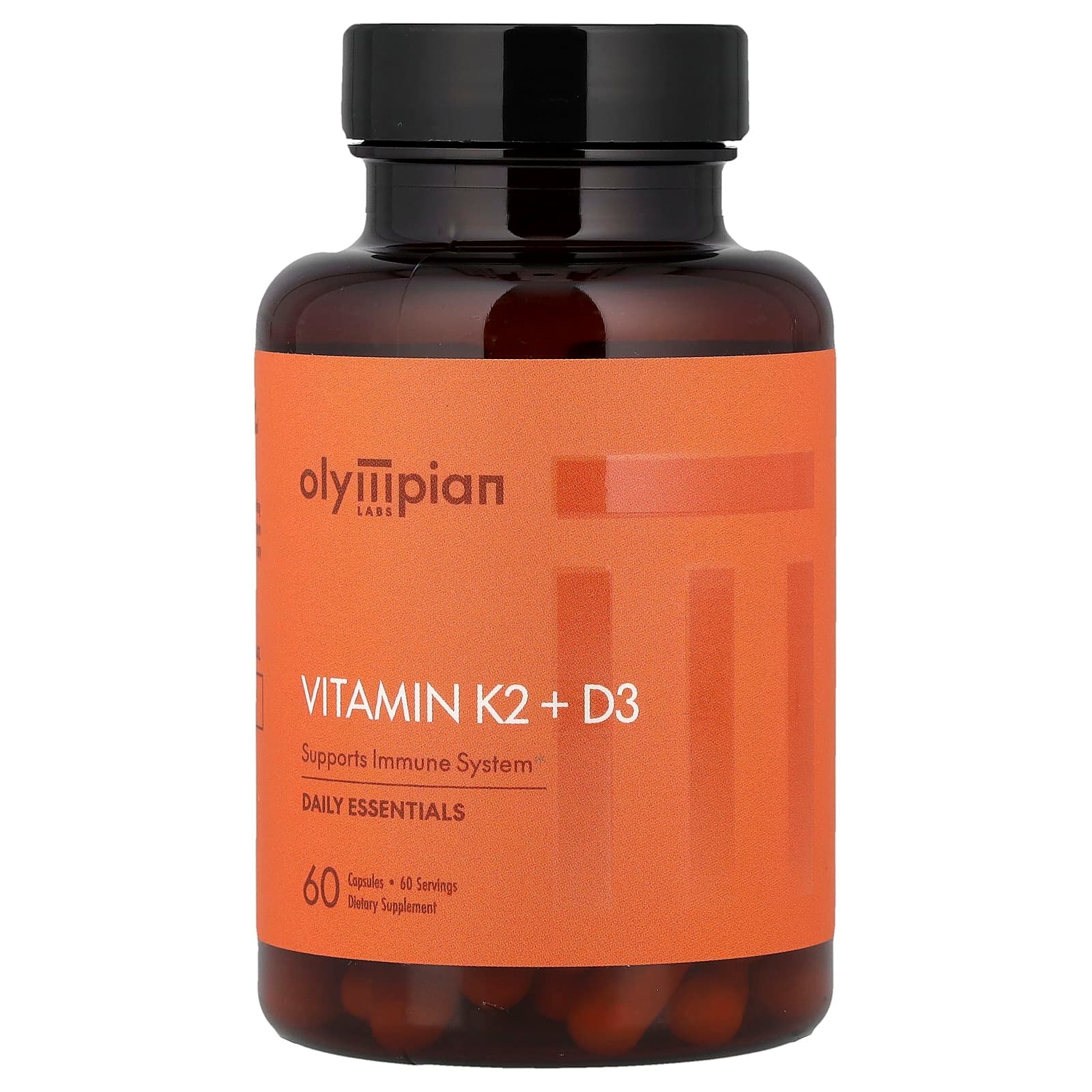 Olympian Labs Vitamin K2 + D3 – 60 gélules de Olympian Labs