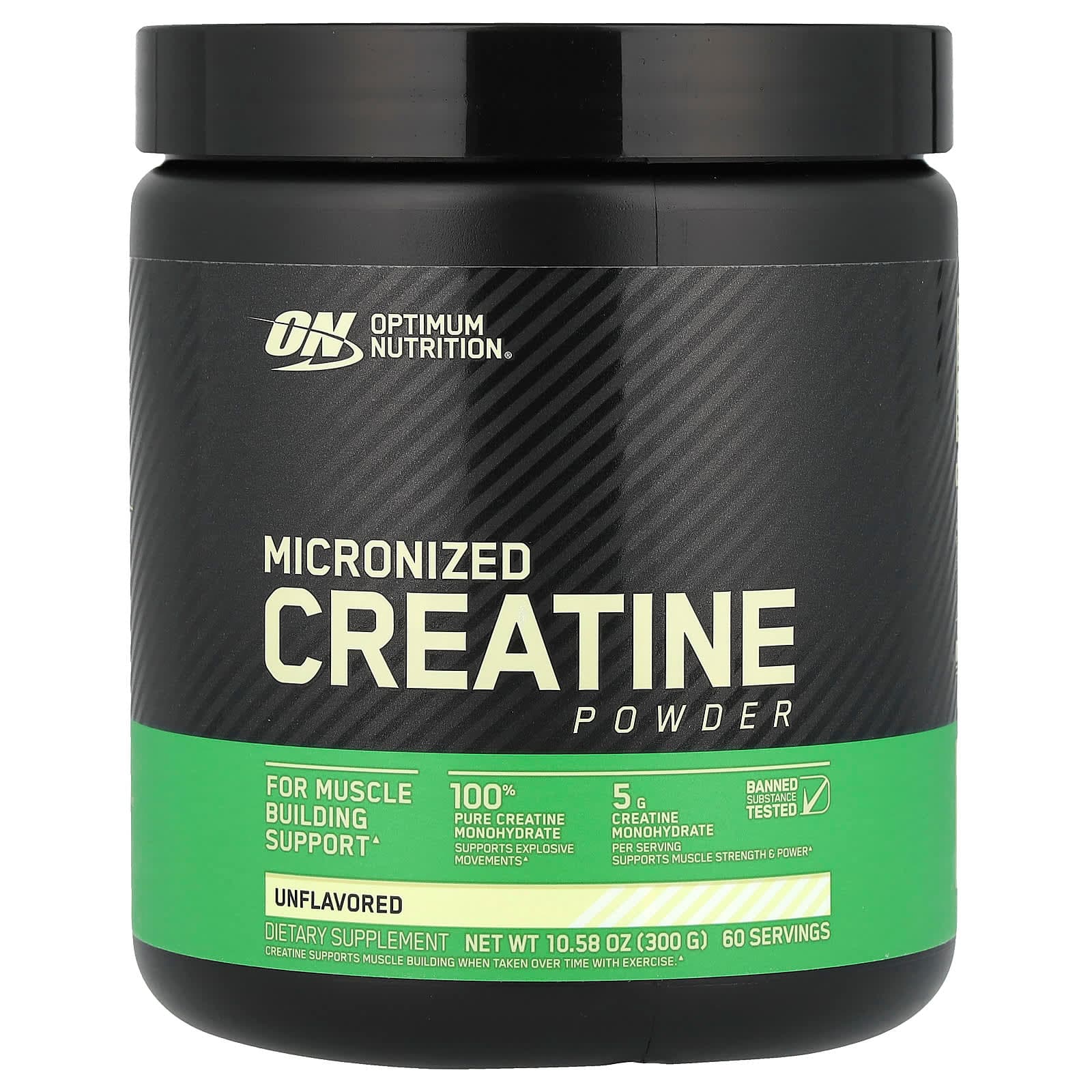 Optimum Nutrition Micronized Creatine Powder – Sans arôme – 300 g de Optimum Nutrition