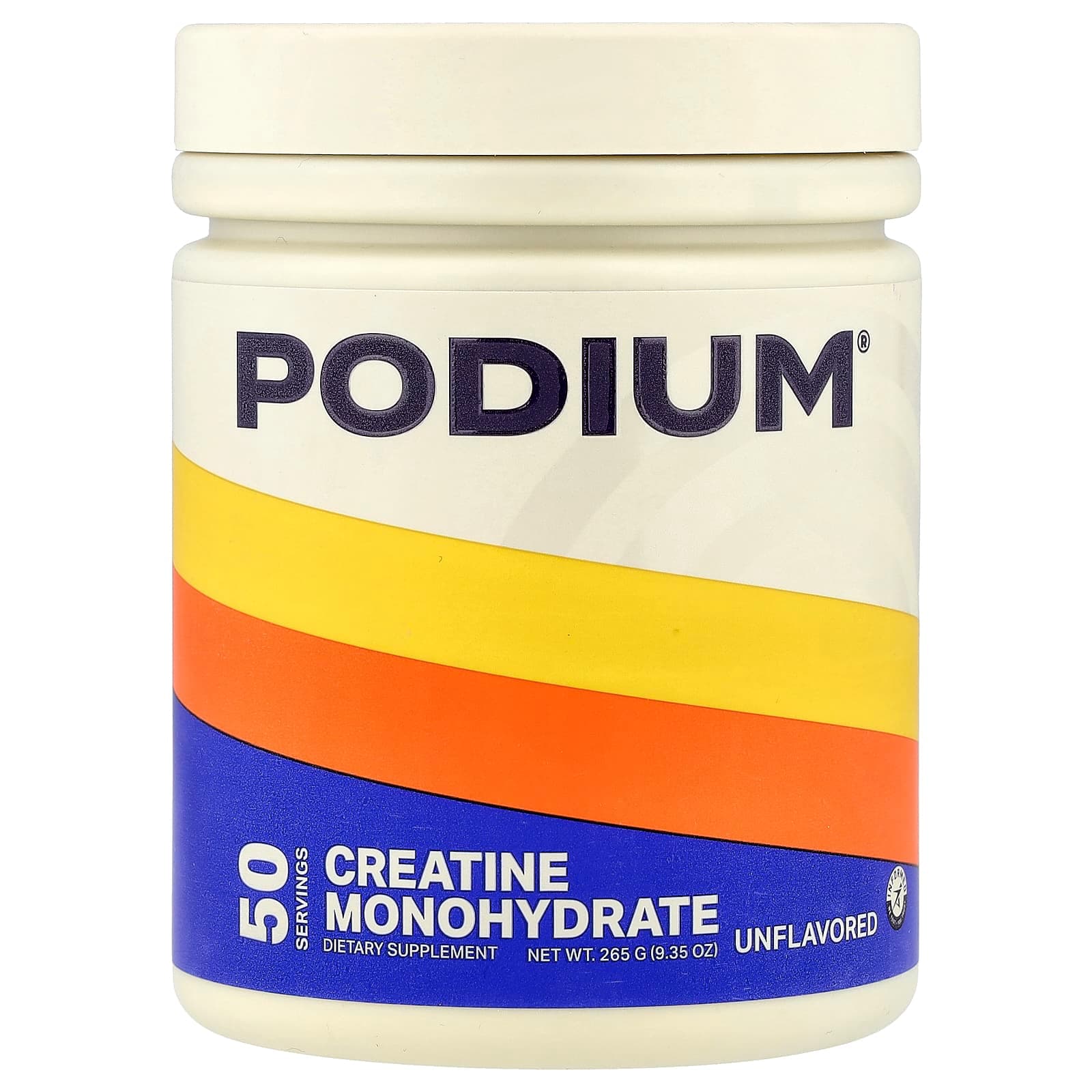 Podium Nutrition Creatine Monohydrate – Sans arôme – 265 g de Podium Nutrition