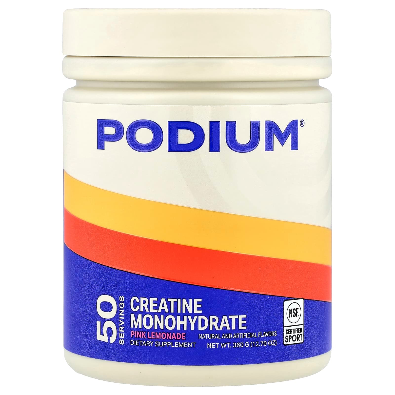 Podium Nutrition Creatine Monohydrate – Pink Lemonade – 360 g de Podium Nutrition