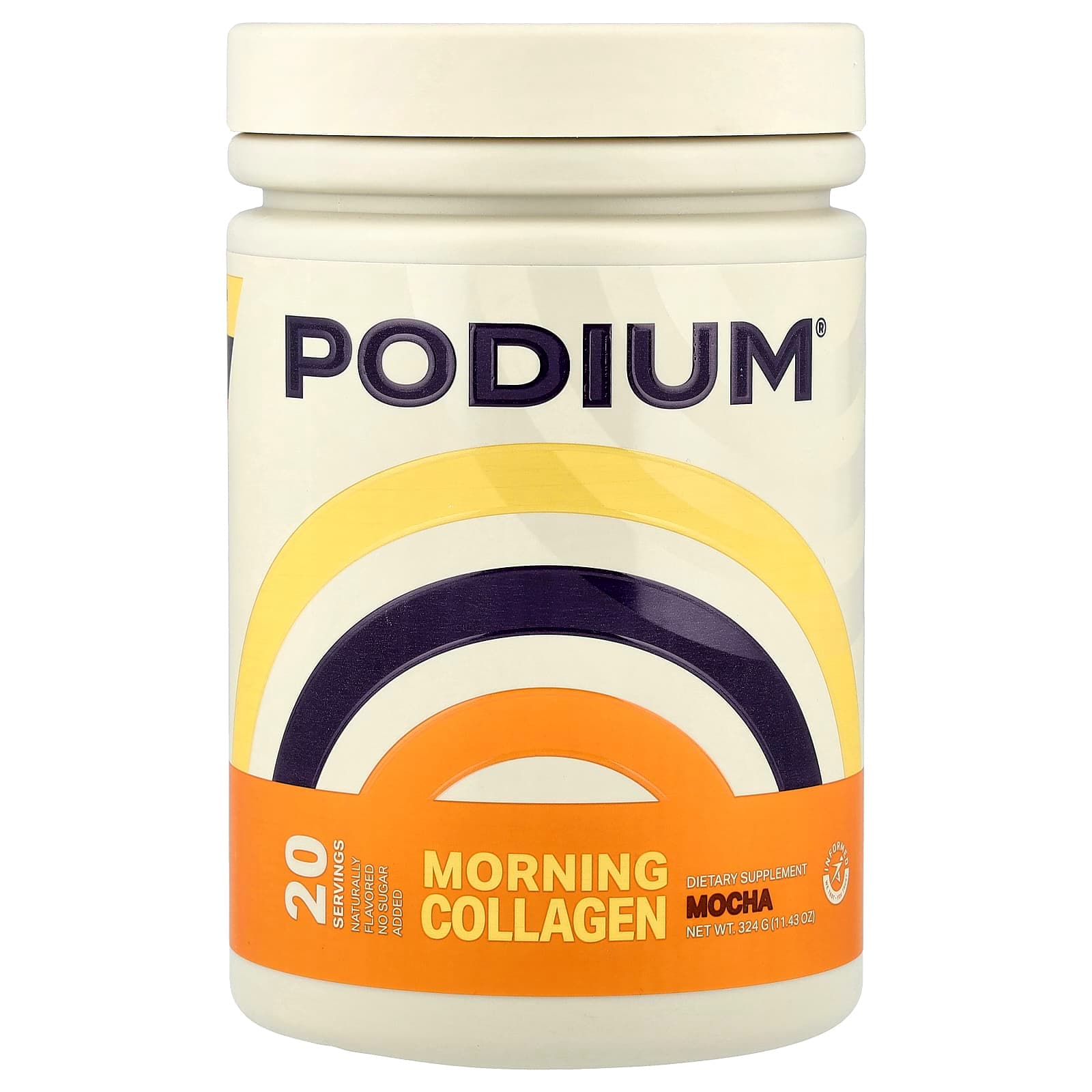 Podium Nutrition Morning Collagen – Mocha – 324 g de Podium Nutrition