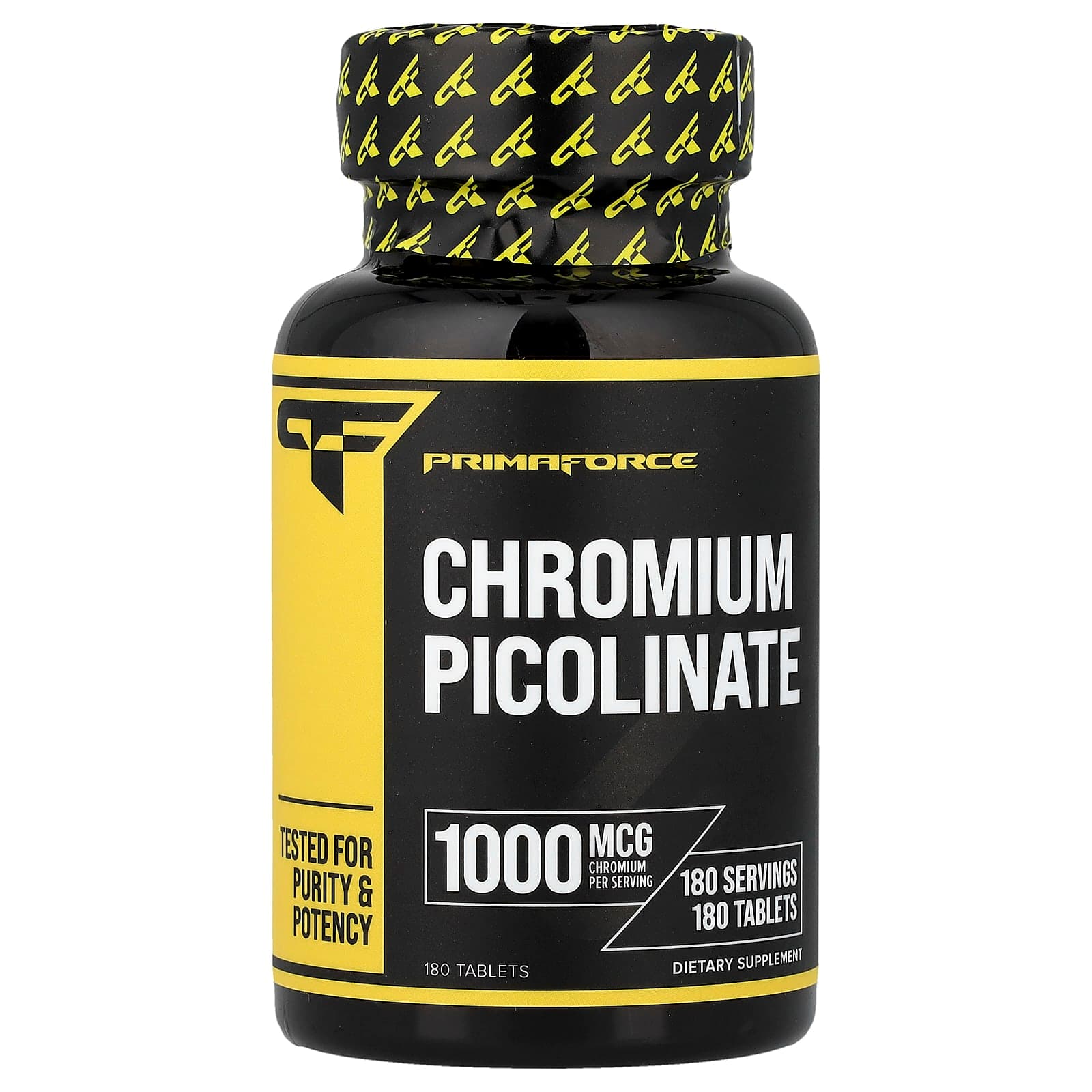 Primaforce Chromium Picolinate – 180 comprimés de Primaforce