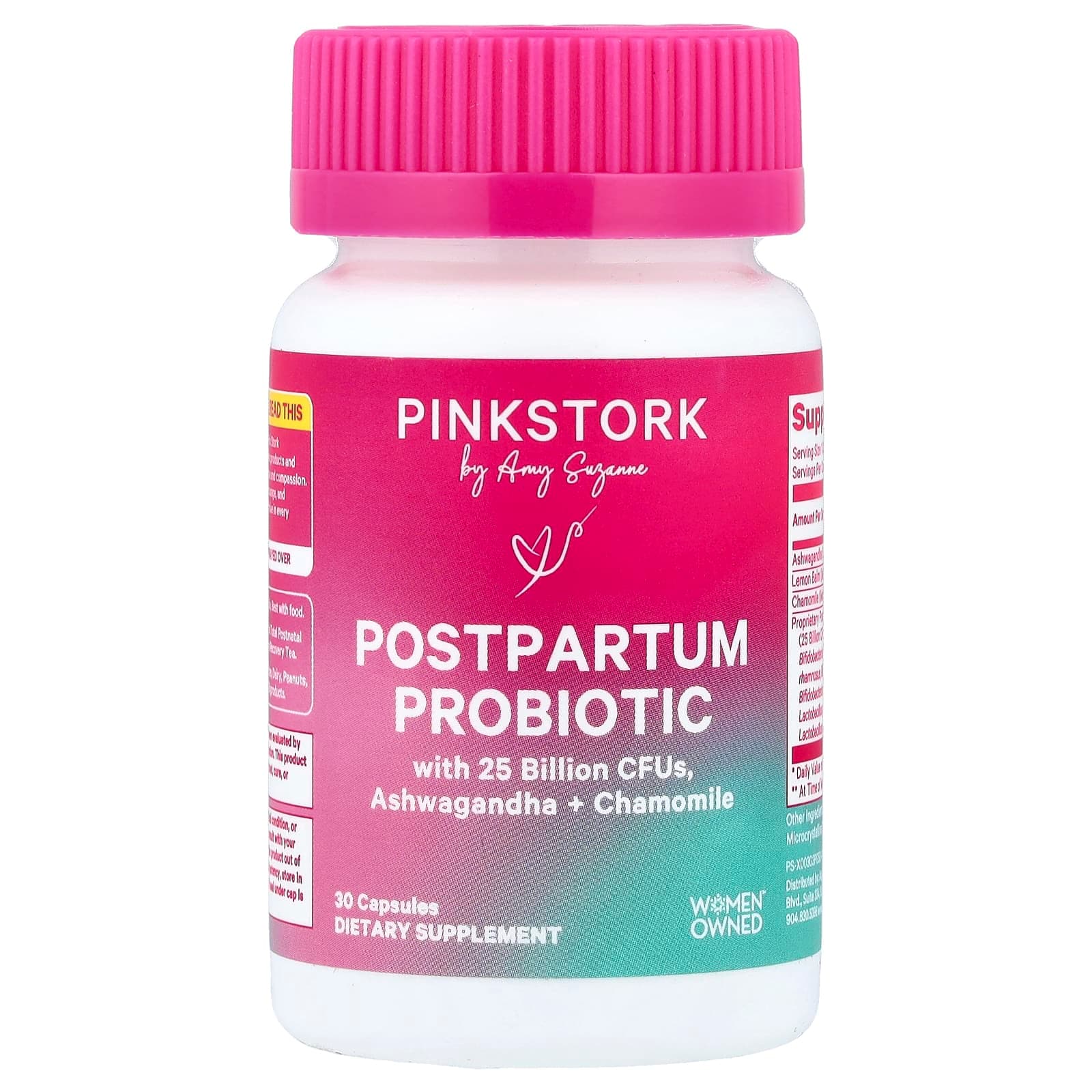 Pink Stork Postpartum Probiotic – 30 gélules de Pink Stork