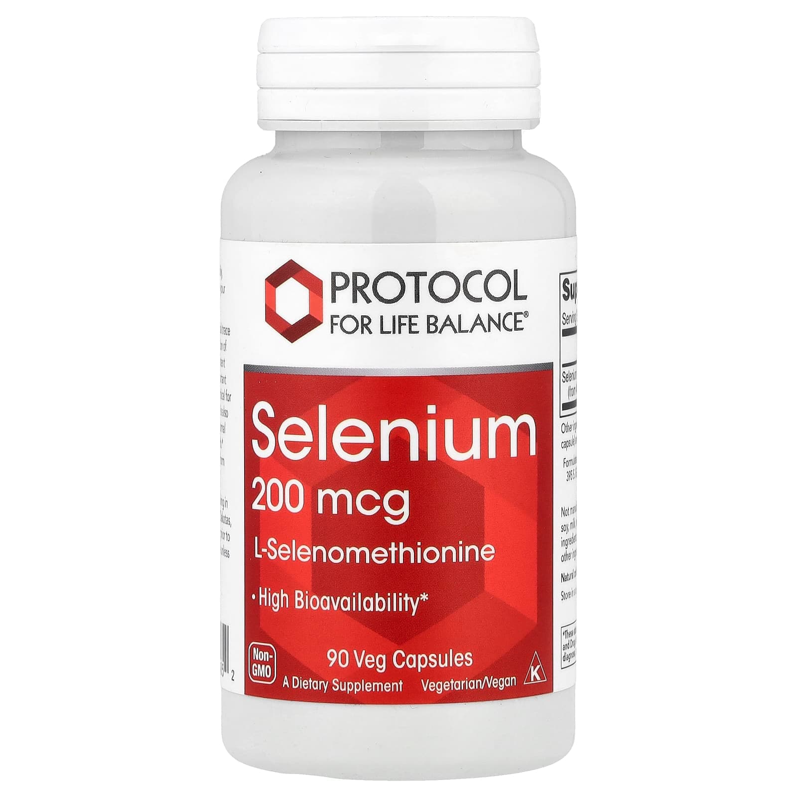 Protocol for Life Balance Selenium – 90 gélules végétales de Protocol for Life Balance