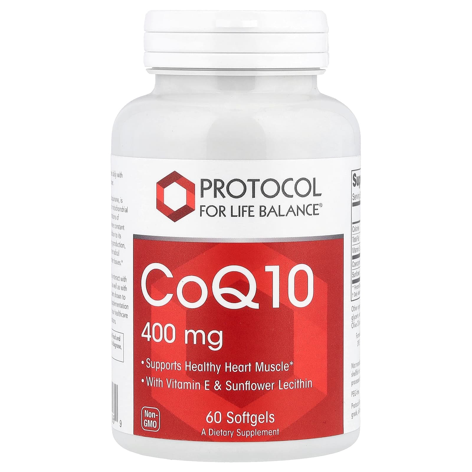 Protocol for Life Balance CoQ10 – 60 capsules molles de Protocol for Life Balance