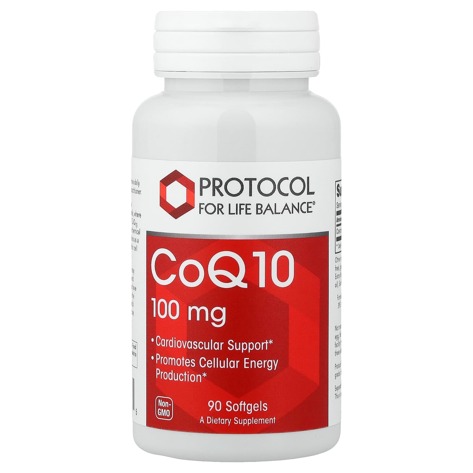 Protocol for Life Balance CoQ10 – 90 capsules molles de Protocol for Life Balance