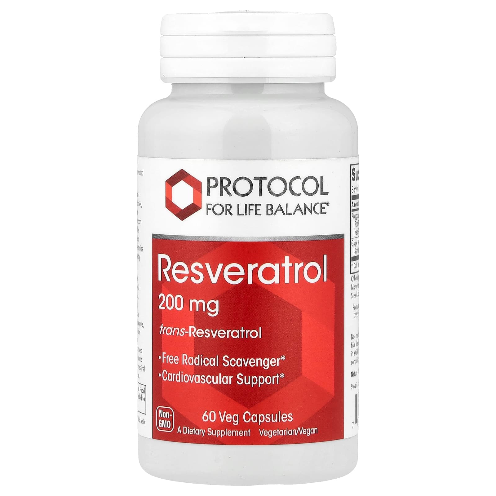 Protocol for Life Balance Resveratrol – 60 gélules végétales de Protocol for Life Balance