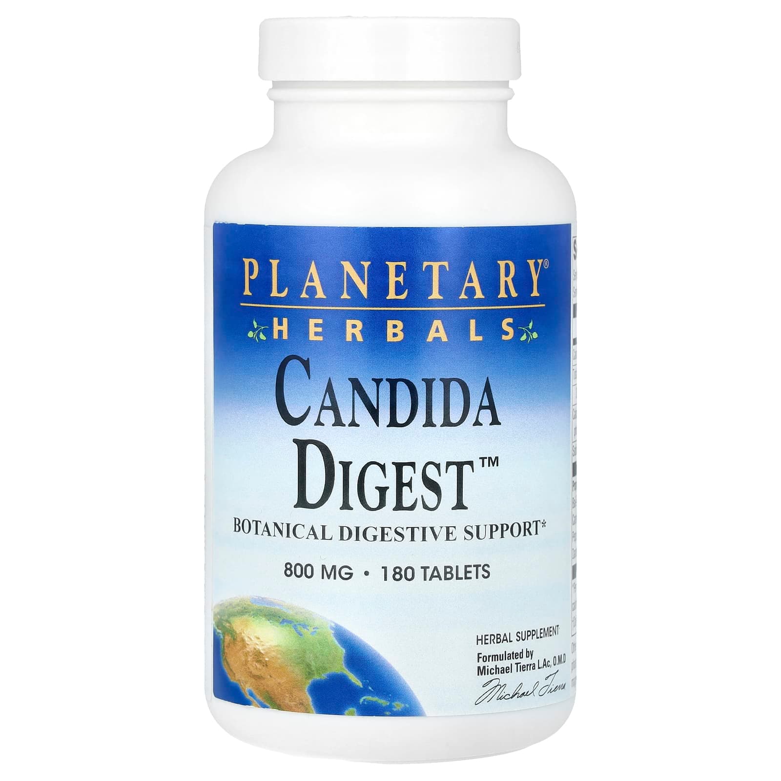 Planetary Herbals Candida Digest – 180 comprimés de Planetary Herbals