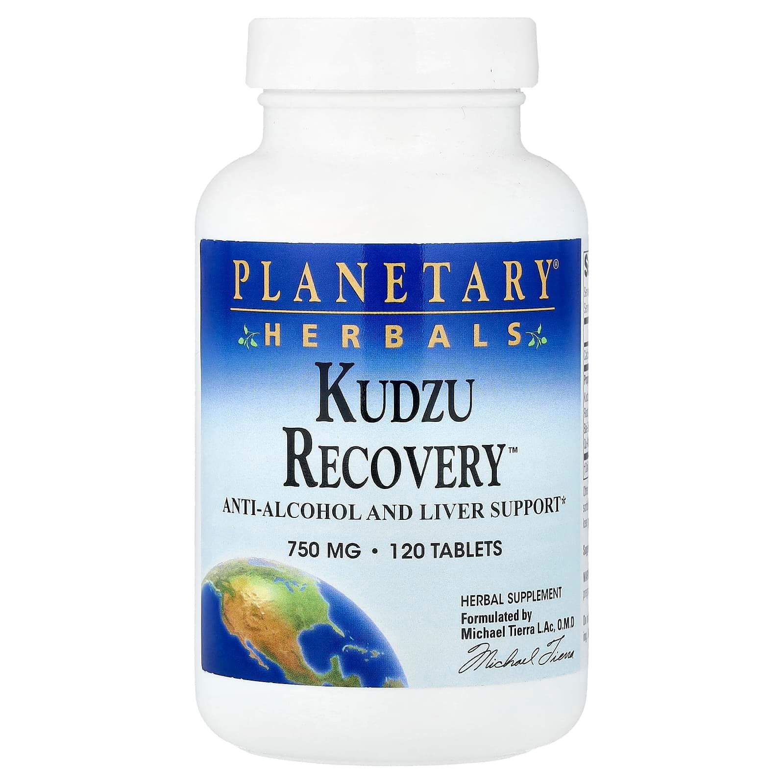 Planetary Herbals Kudzu Recovery – 120 comprimés de Planetary Herbals