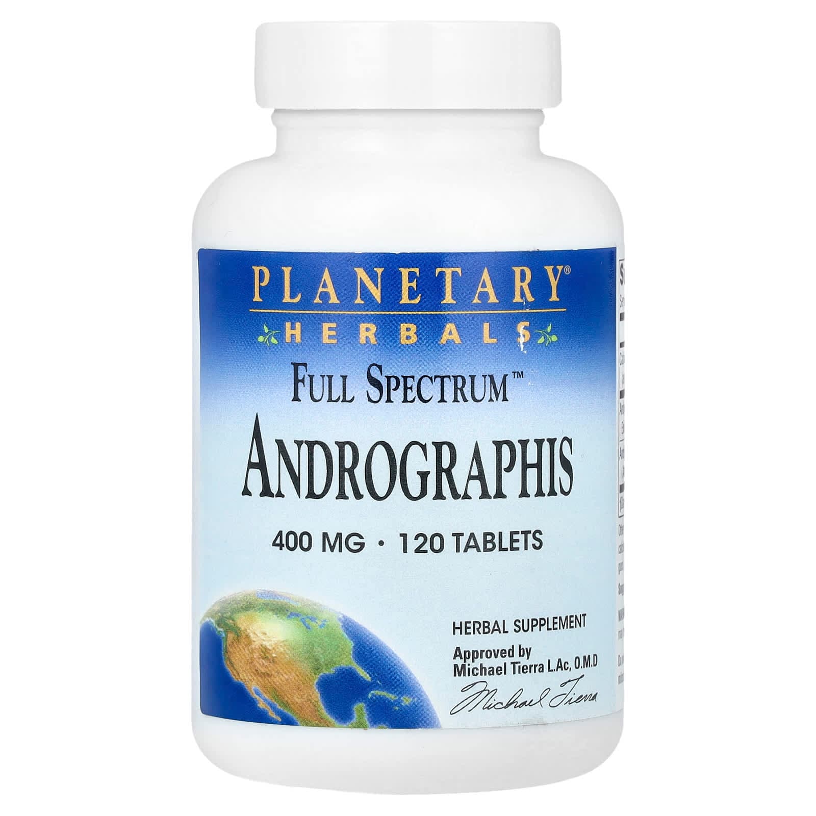 Planetary Herbals Full Spectrum Andrographis – 120 comprimés de Planetary Herbals