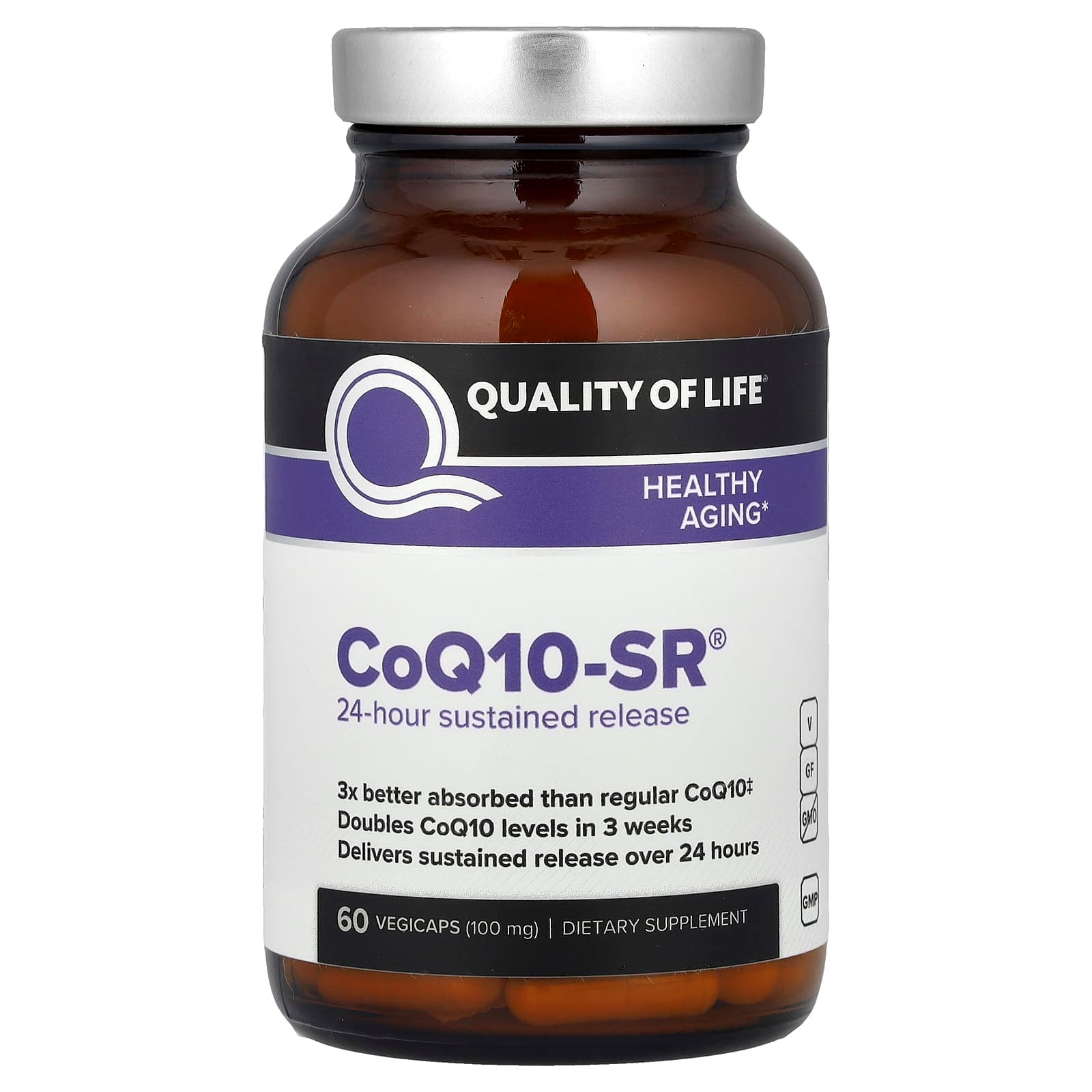 Quality of Life CoQ10-SR – 100 mg de Quality of Life