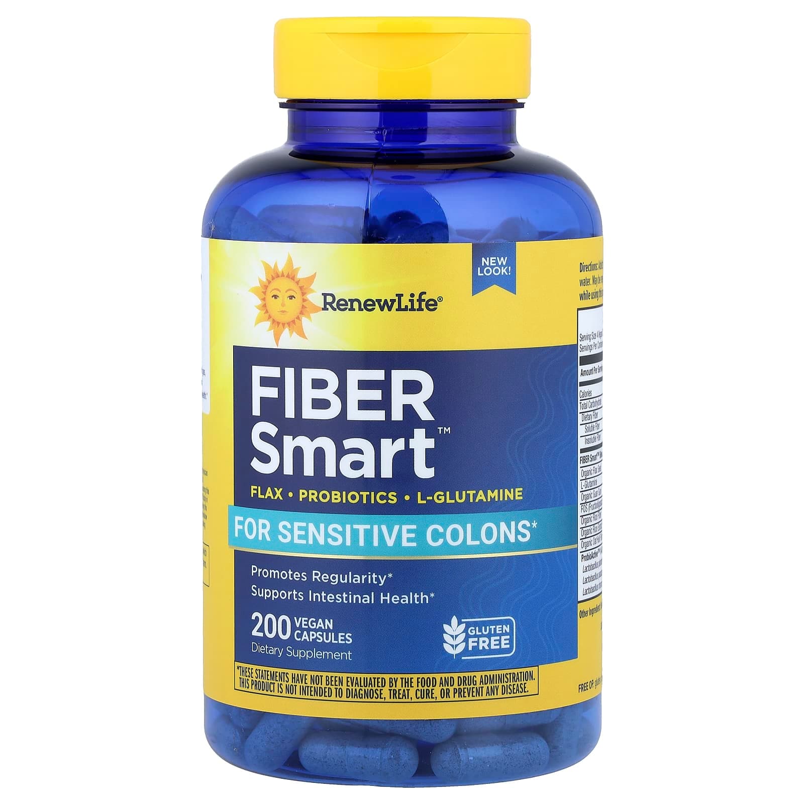 Renew Life Fiber Smart – 200 gélules véganes de Renew Life