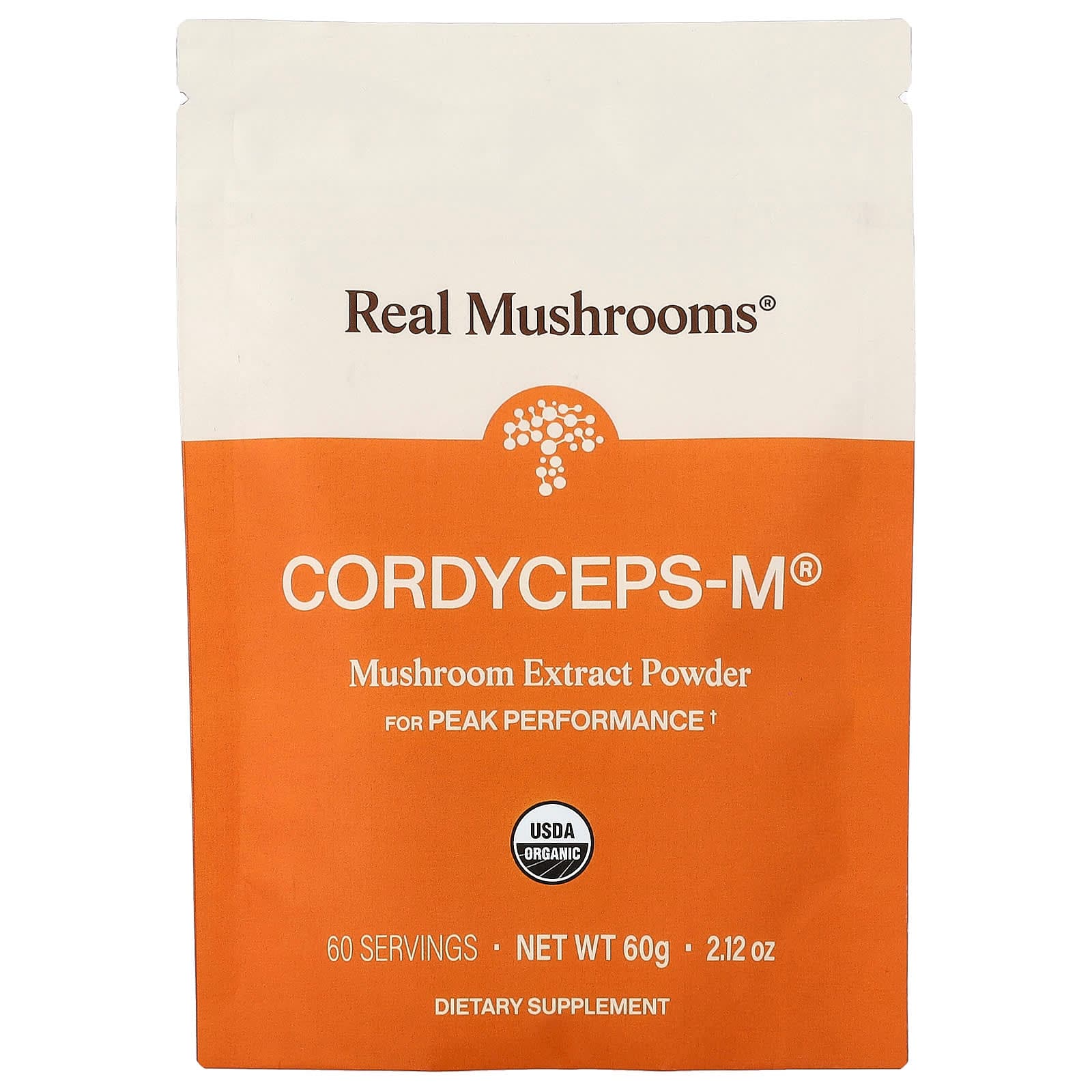 Real Mushrooms Cordyceps-M, Mushroom Extract Powder – 60 g de Real Mushrooms