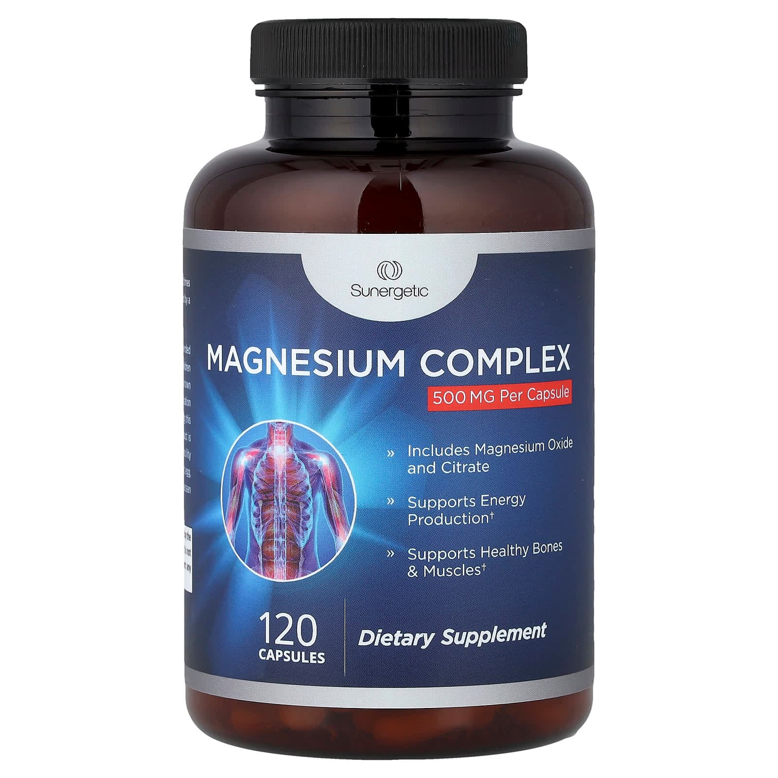 Sunergetic Magnesium Complex – 120 gélules de Sunergetic