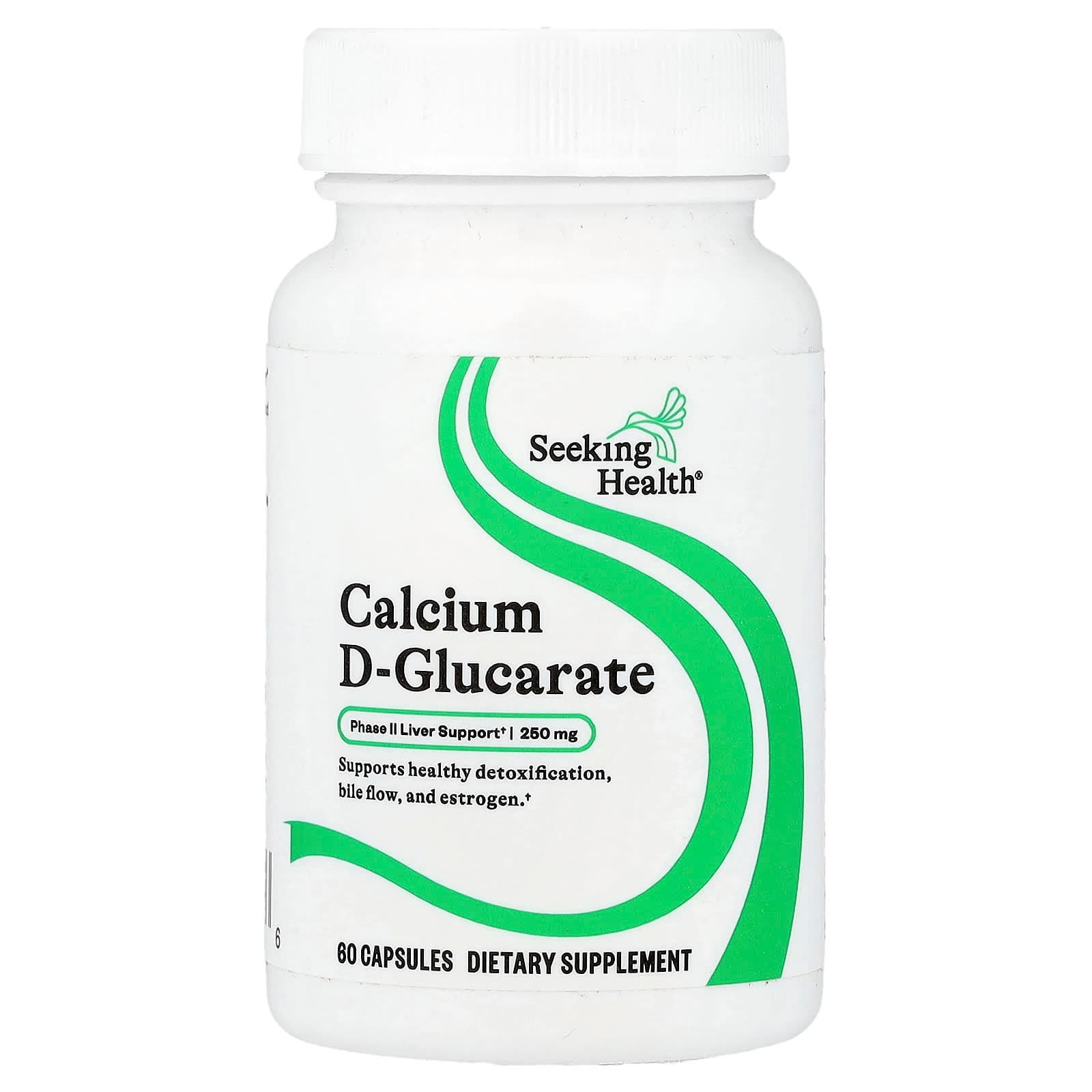 Seeking Health Calcium D-Glucarate – 60 gélules de Seeking Health