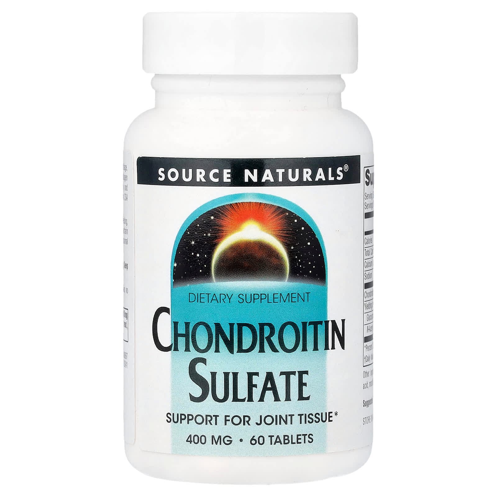 Source Naturals Chondroitin Sulfate – 60 comprimés de Source Naturals