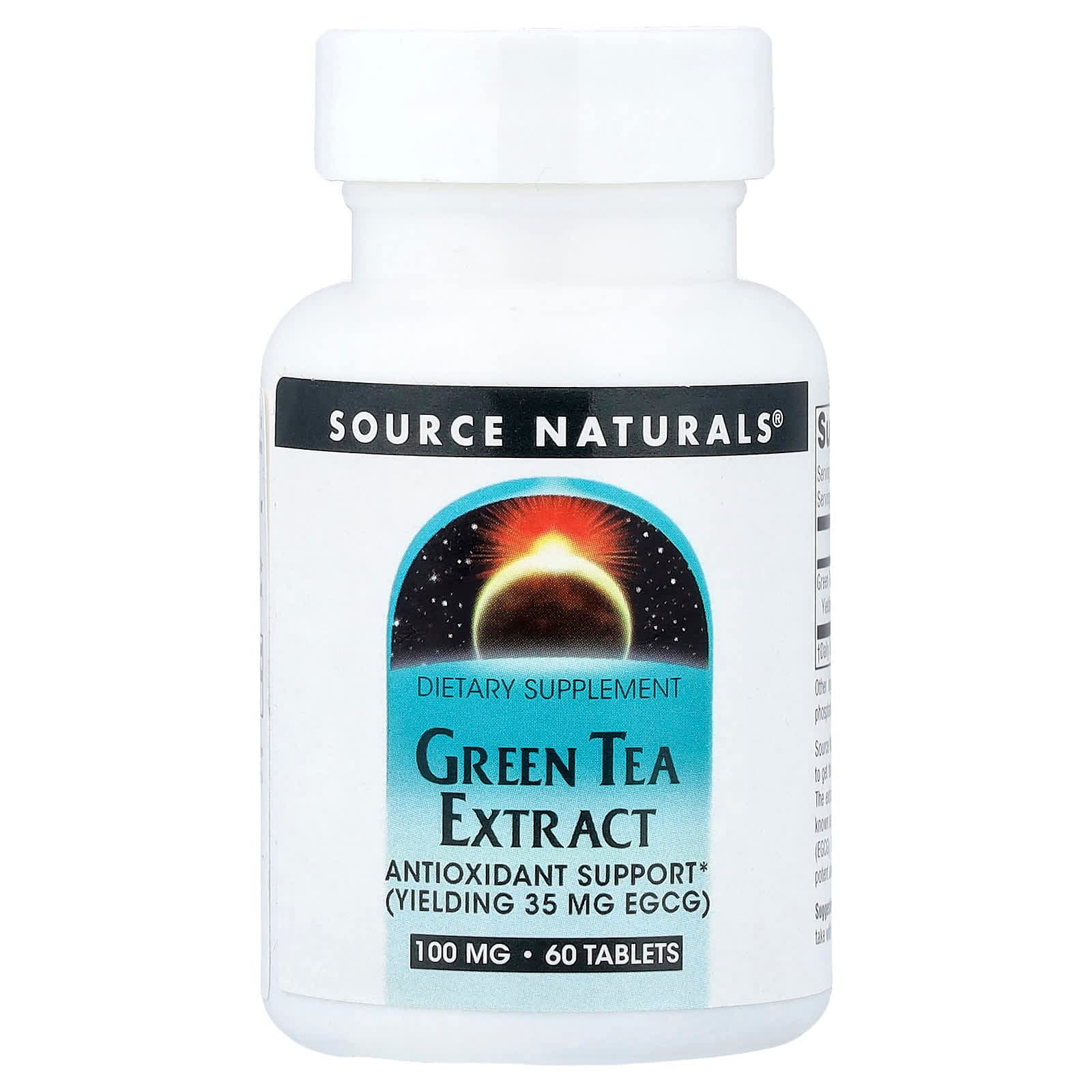 Source Naturals Green Tea Extract – 60 comprimés de Source Naturals