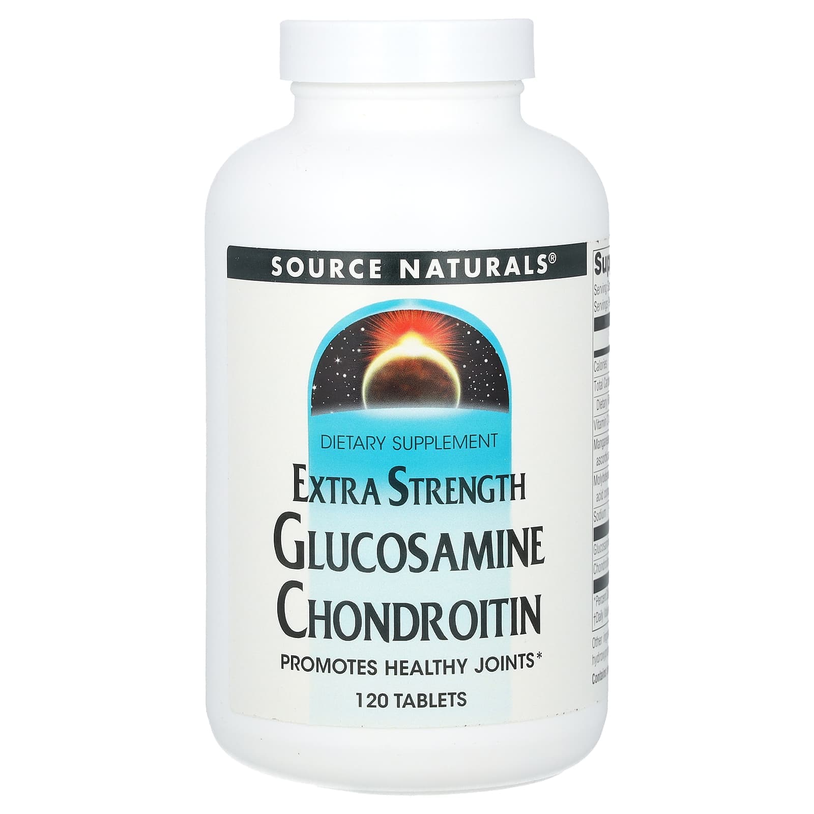 Source Naturals Glucosamine Chondroitin – 120 comprimés de Source Naturals