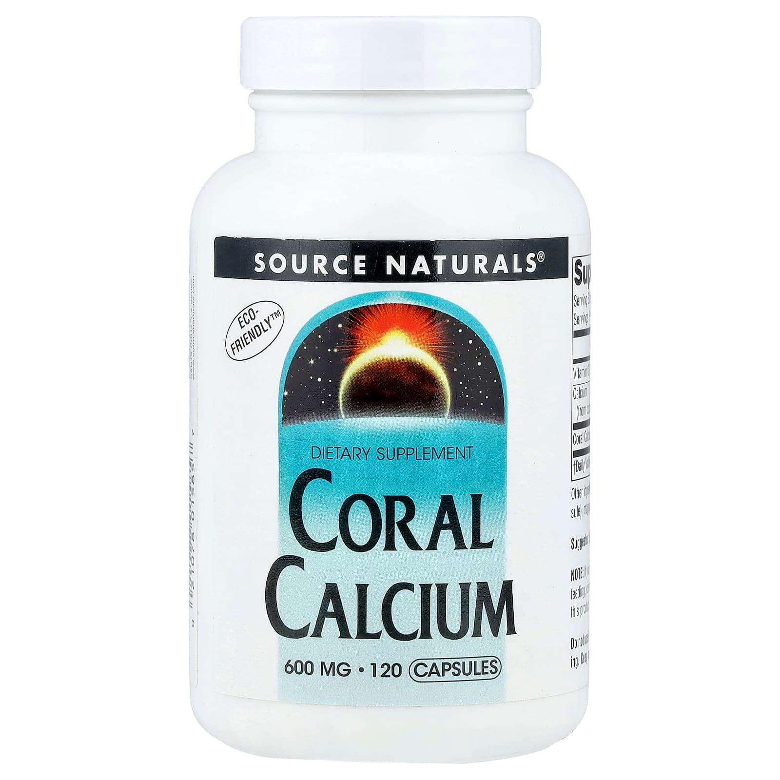 Source Naturals Coral Calcium – 120 gélules de Source Naturals
