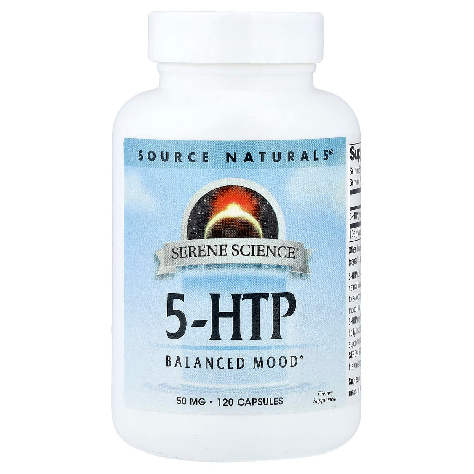 Source Naturals 5-HTP – 120 gélules de Source Naturals