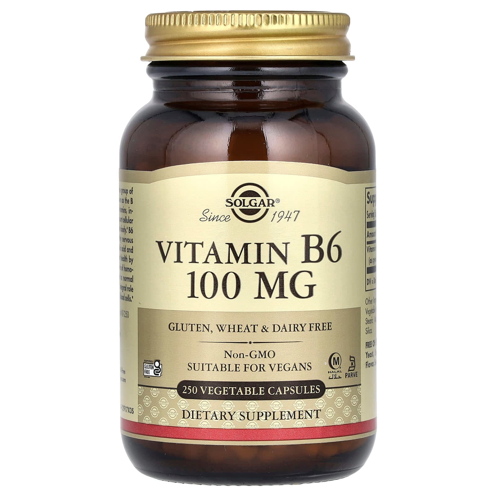 Solgar Vitamin B6 – 100 mg de Solgar