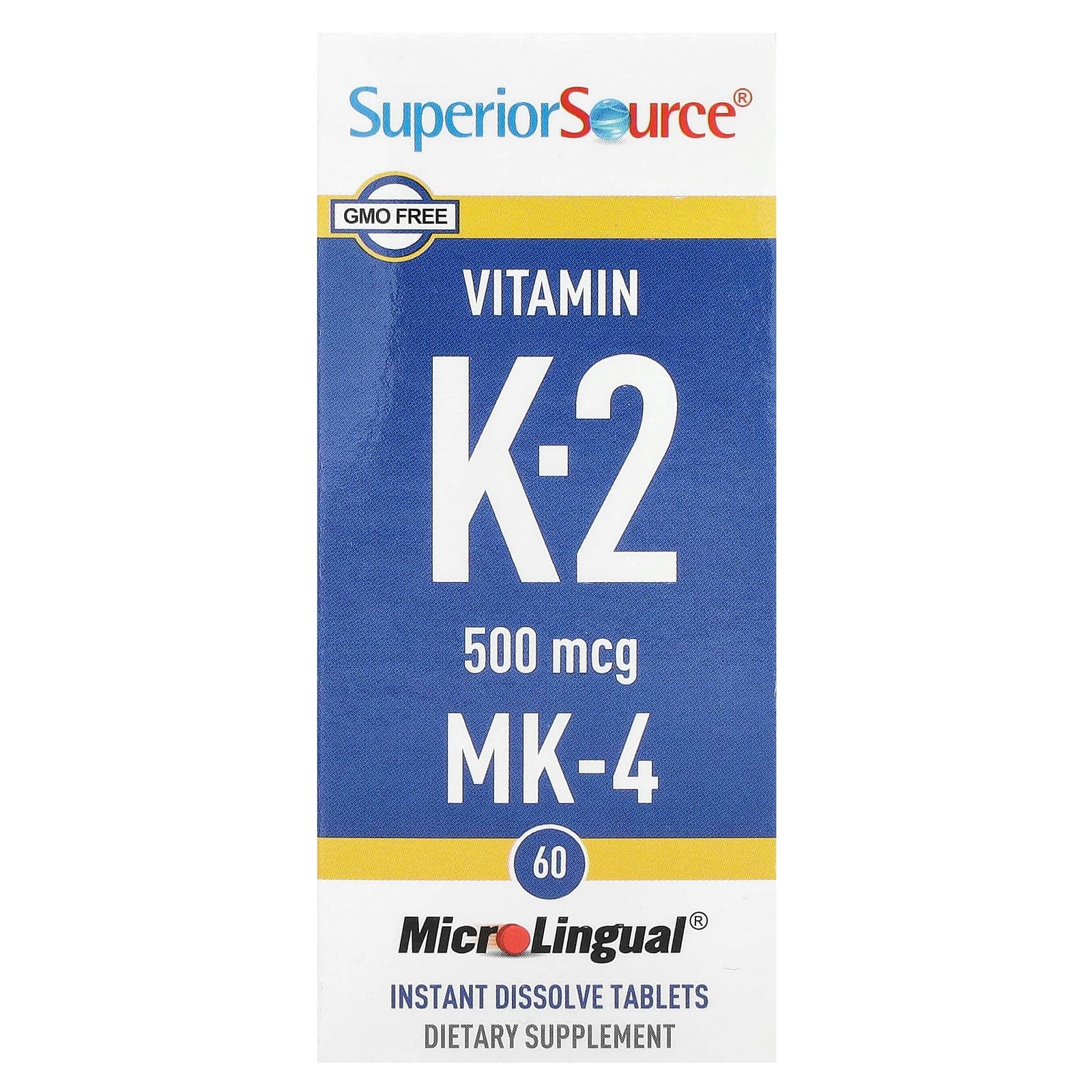 Superior Source Vitamin K-2 – 500 µg de Superior Source