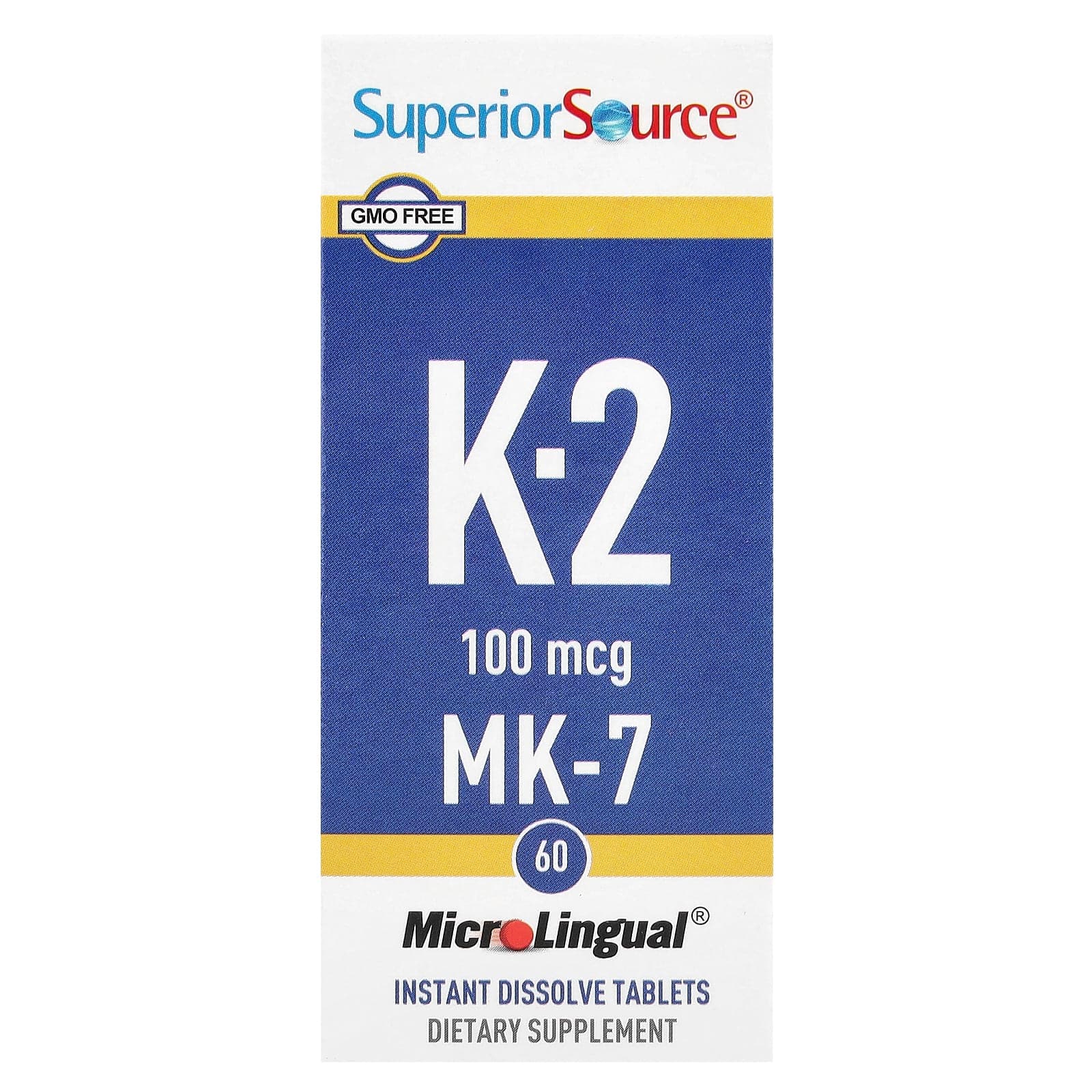 Superior Source Vitamin K-2 – 100 µg de Superior Source