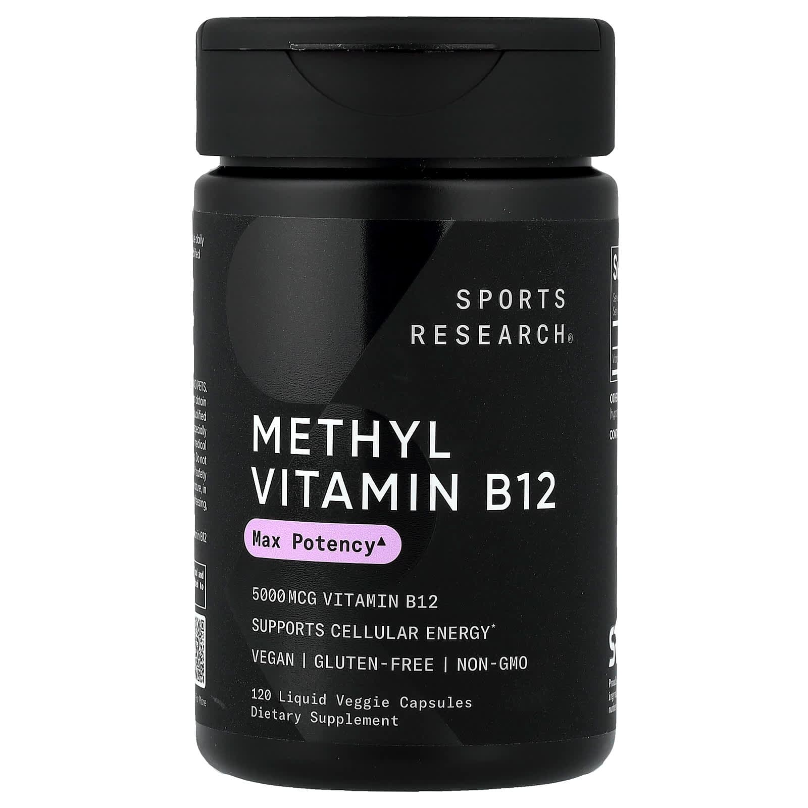 Sports Research Methyl Vitamin B12 – 5000 µg de Sports Research