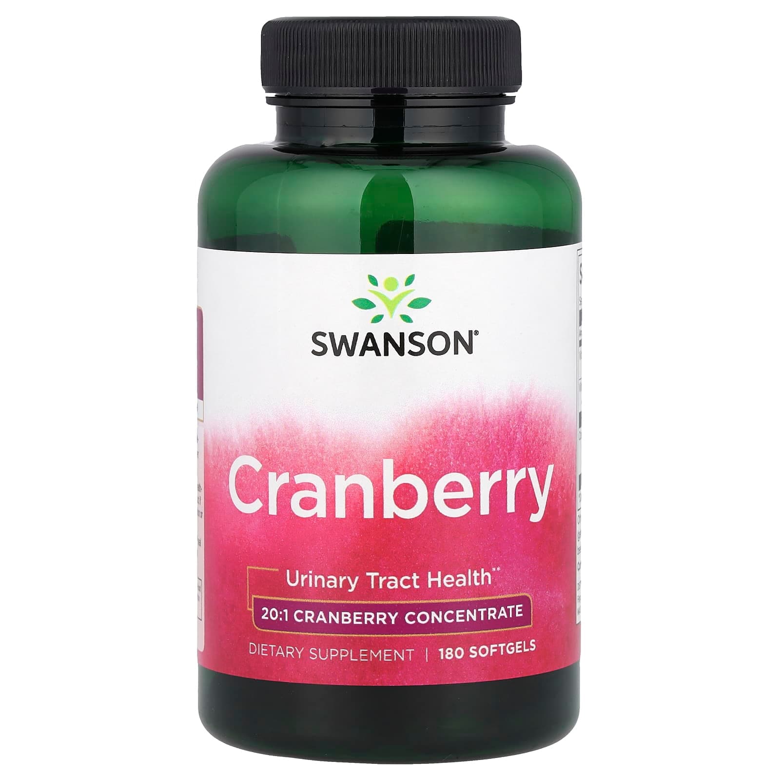 Swanson Vitamins Cranberry – Cranberry – 180 capsules molles de Swanson Vitamins