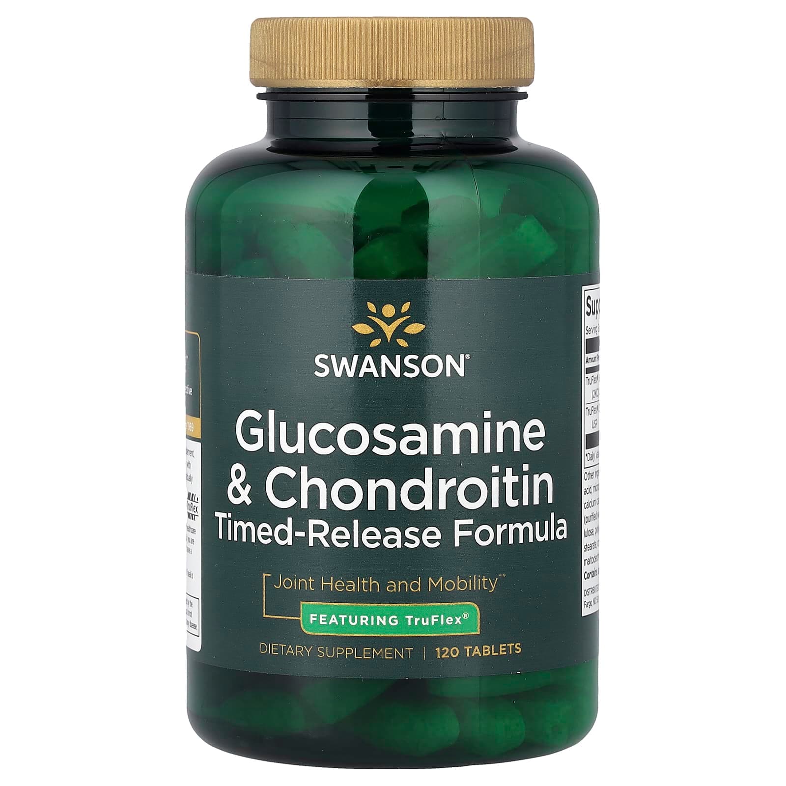 Swanson Vitamins Glucosamine & Chondroitin – 120 comprimés de Swanson Vitamins