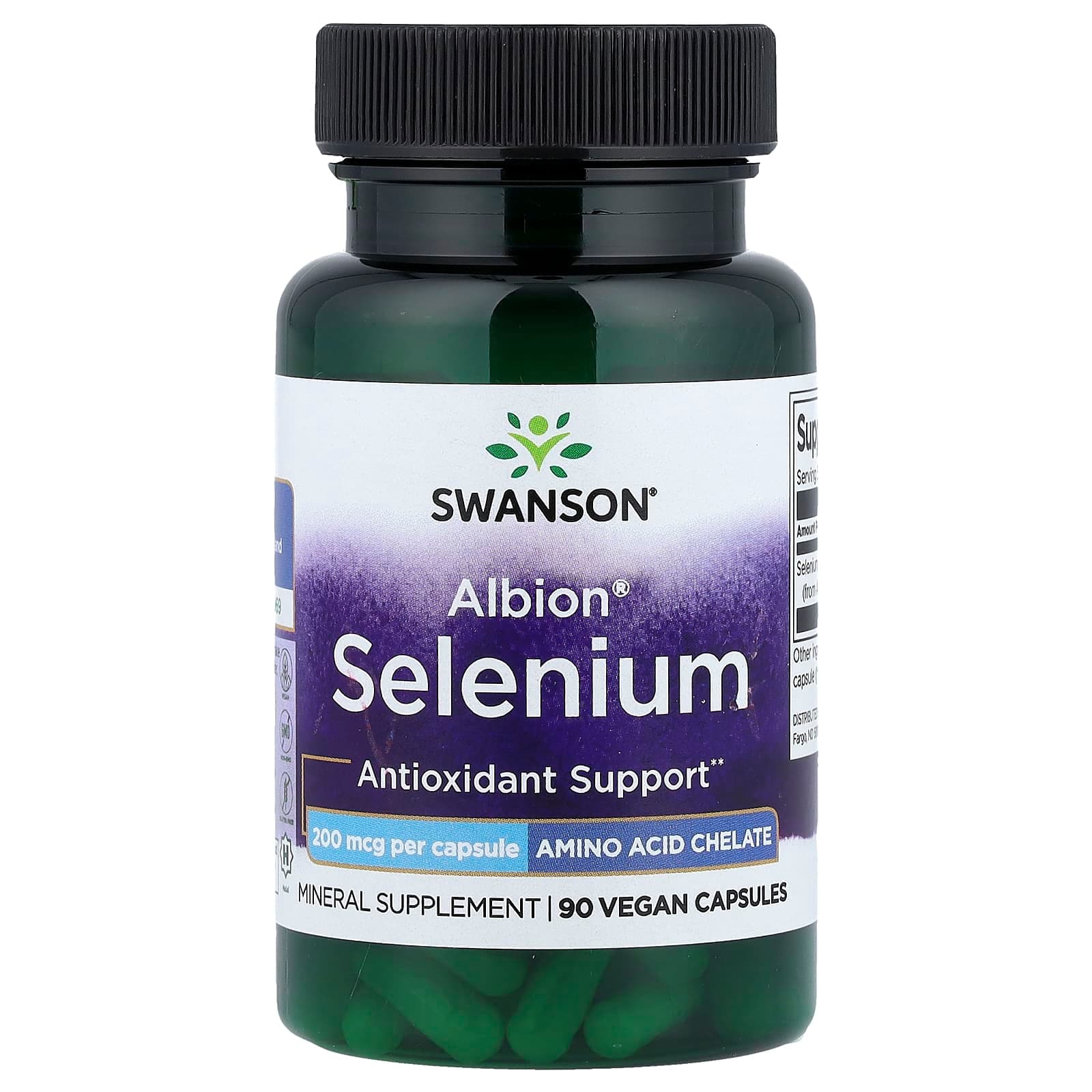 Swanson Vitamins Albion Selenium – 90 gélules véganes de Swanson Vitamins