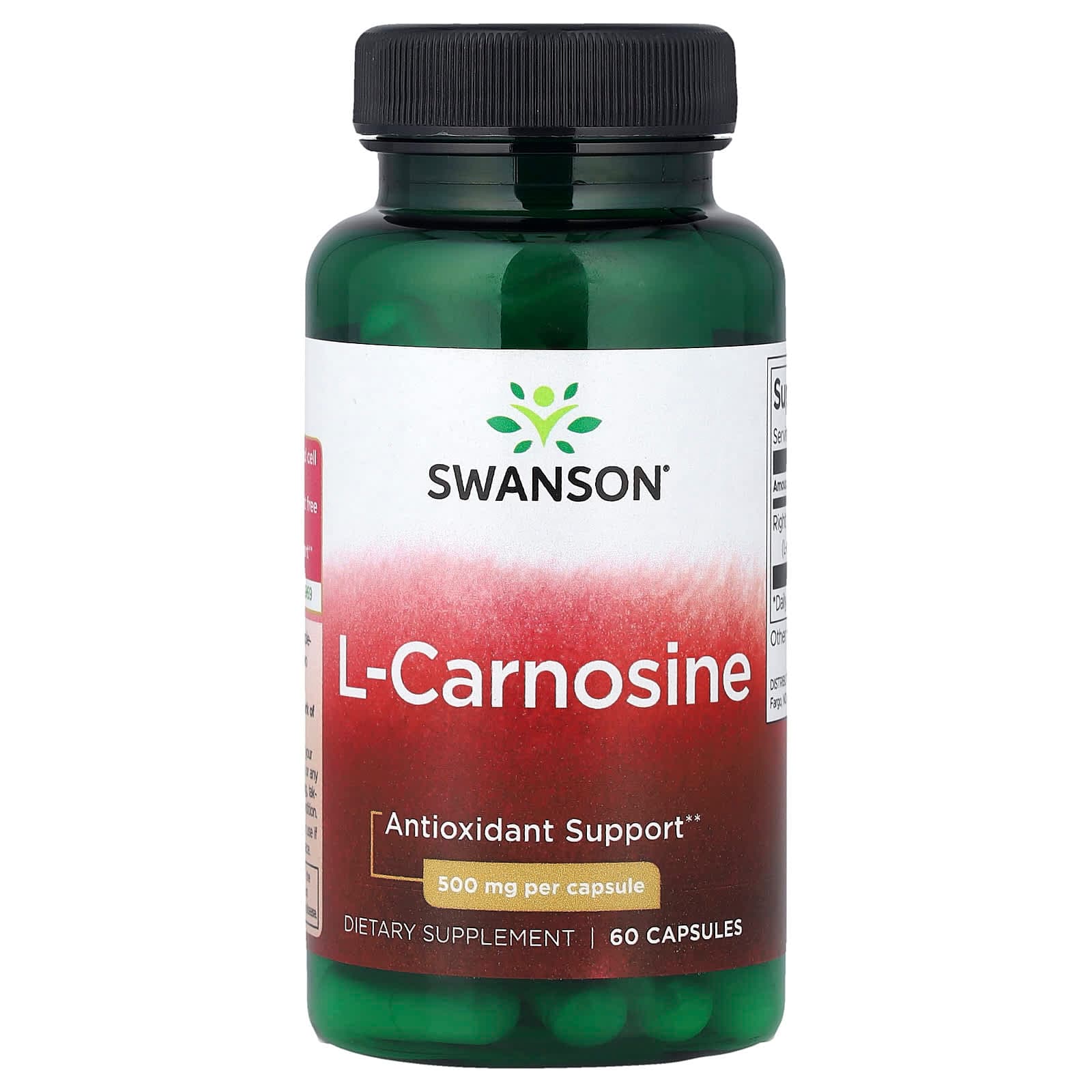 Swanson Vitamins L-Carnosine – 60 gélules de Swanson Vitamins