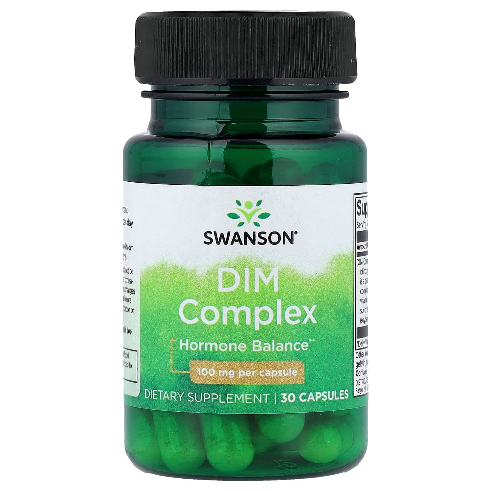 Swanson Vitamins DIM Complex – 30 gélules de Swanson Vitamins