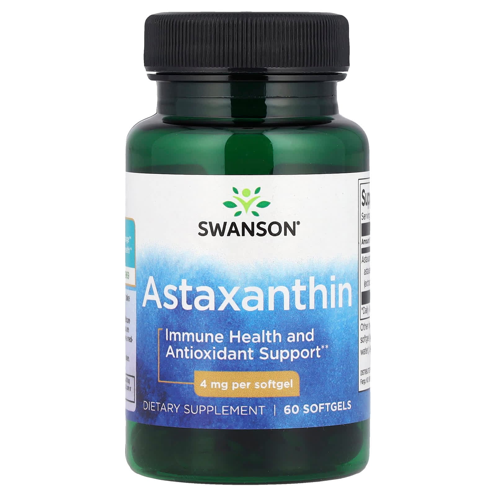 Swanson Vitamins Astaxanthin – 60 capsules molles de Swanson Vitamins
