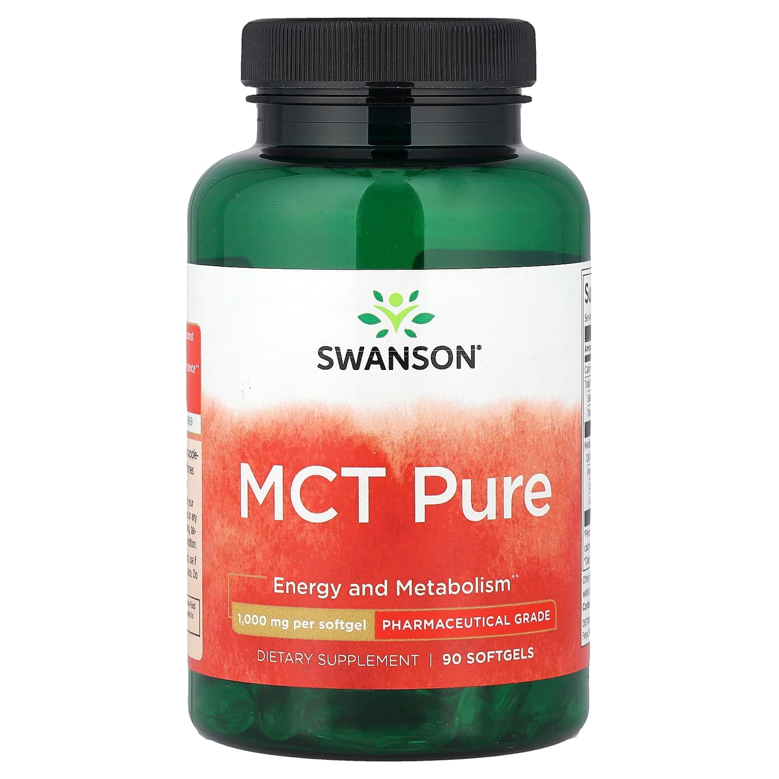 Swanson Vitamins MCT Pure – 90 capsules molles de Swanson Vitamins